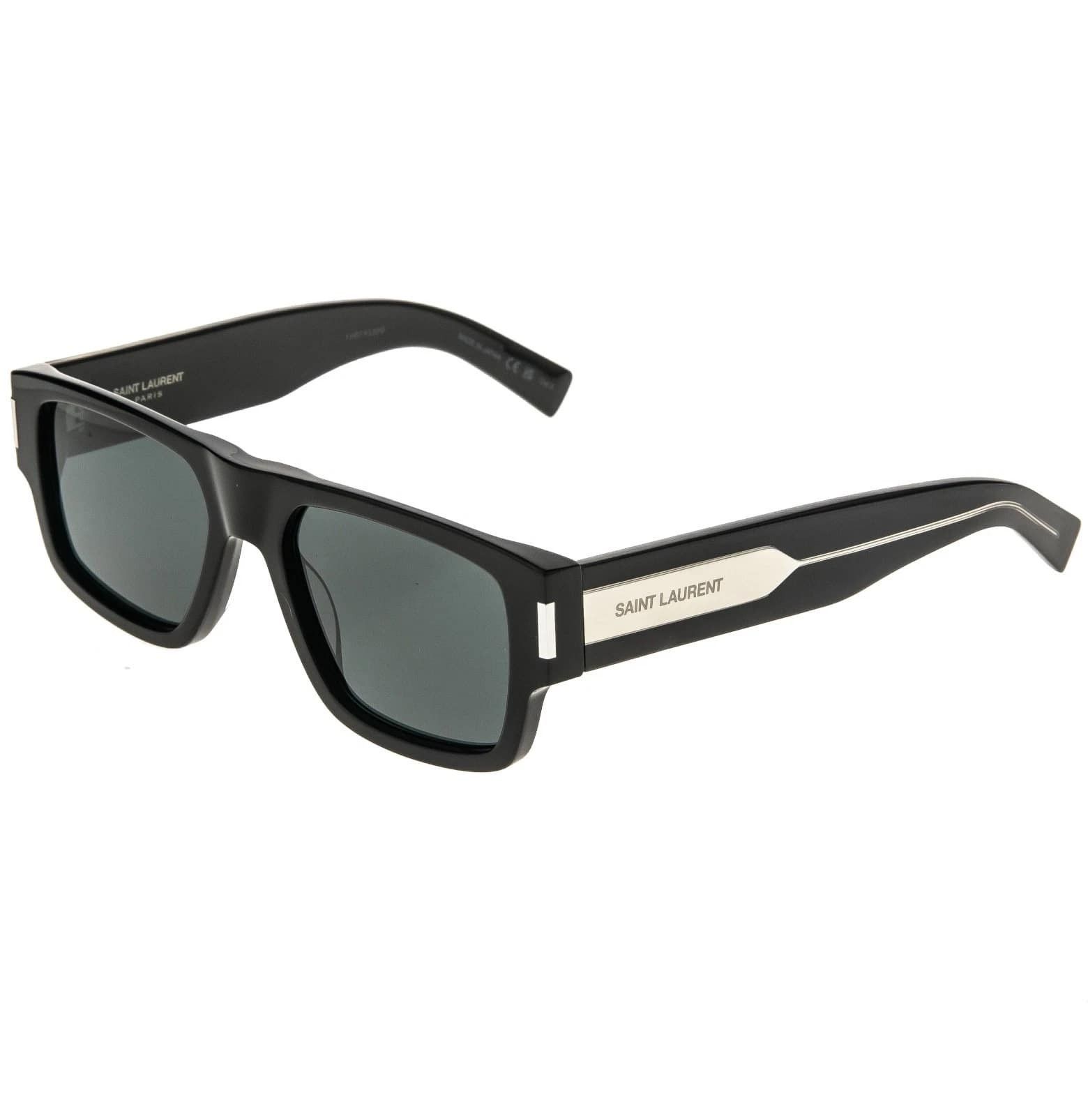 Yves Saint Laurent SAINT LAURENT SL659 Naked SL 659 001 Black Sunglasses Size ONE SIZE - 8 Thumbnail