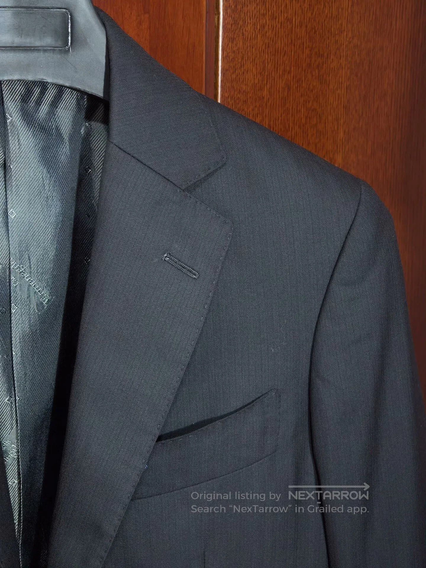 Ermenegildo Zegna Zegna Black Wool Custom Suit. Size US S / EU 44-46 / 1 - 2 Thumbnail