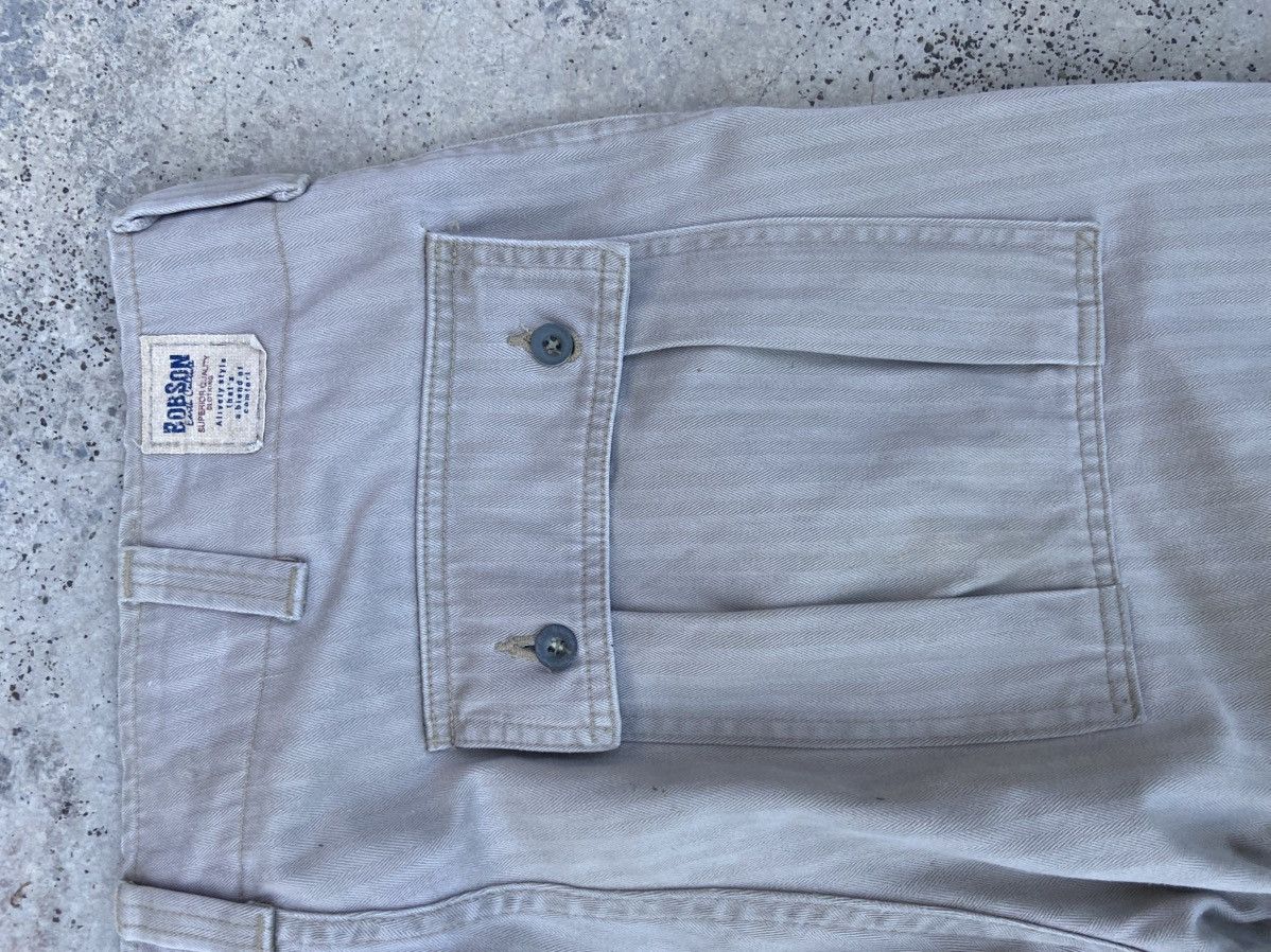 Vintage Vintage Bobson Cargo pants herring bones cargos Size US 35 - 7 Thumbnail