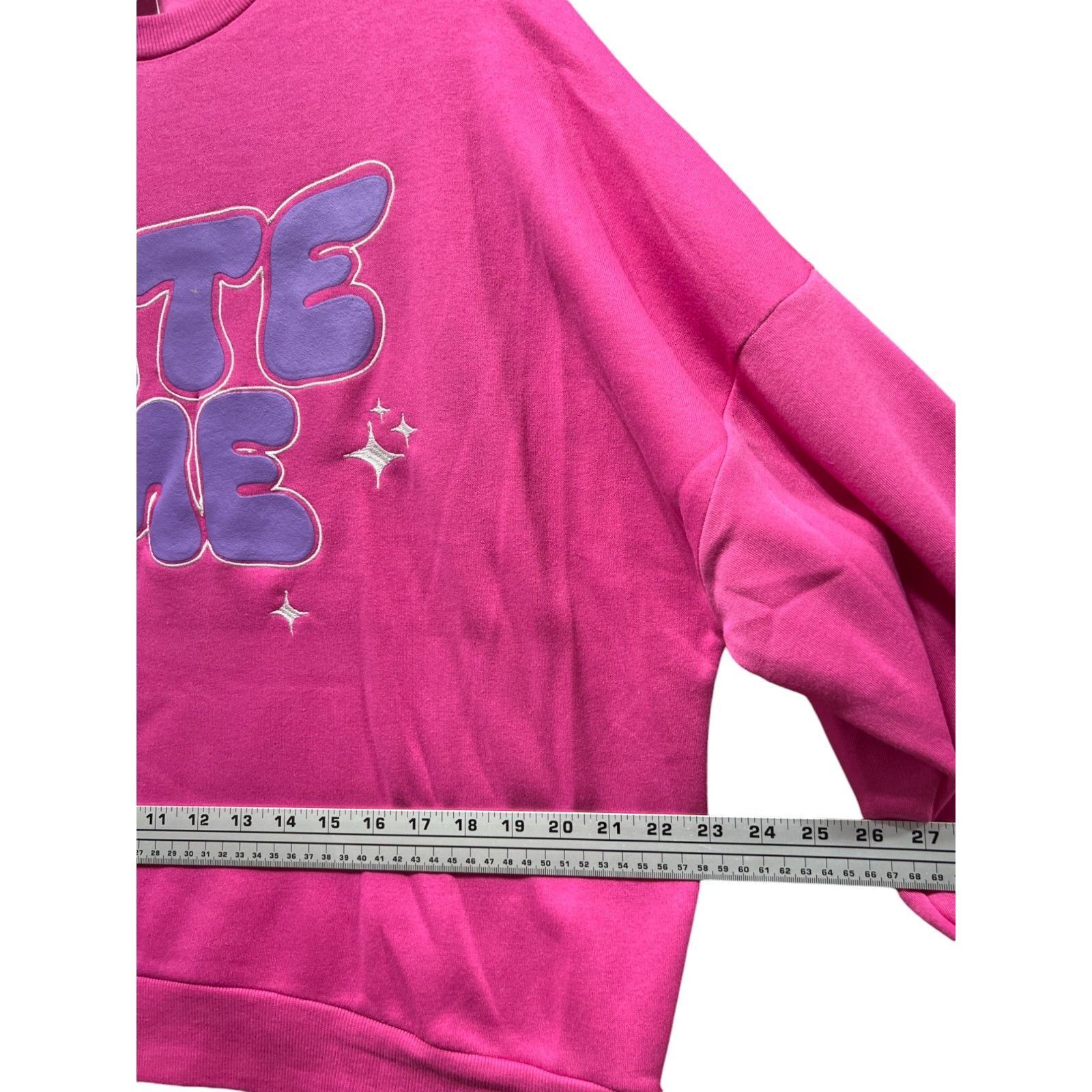 rue21 Rue 21 - Women's Long Sleeve Sweatshirt - Pink - Medium Size M / US 6-8 / IT 42-44 - 3 Thumbnail