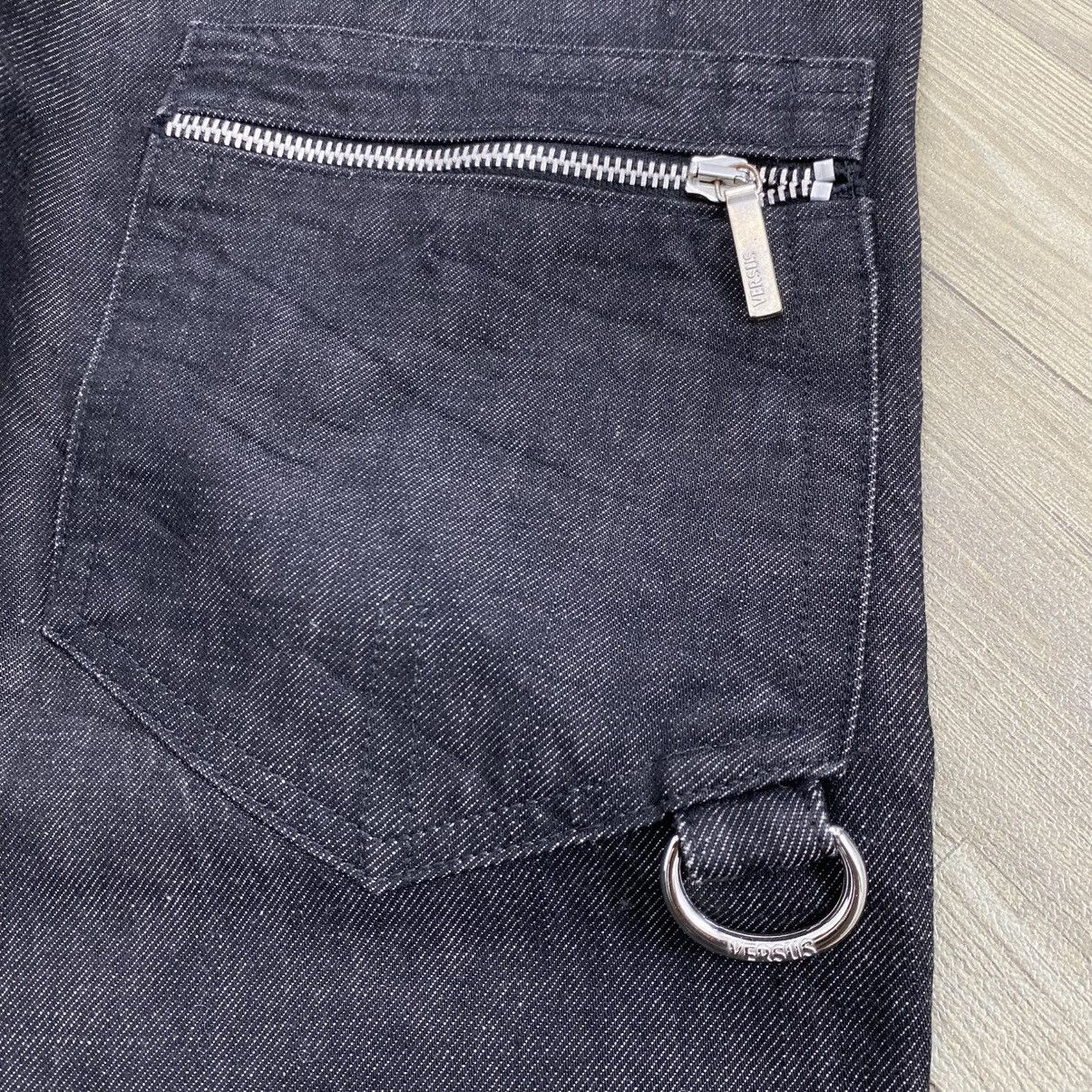 Versus Versace Vintage Versace Versus Zipper Jeans Luxury Italian Designer Size US 34 / EU 50 - 8 Thumbnail