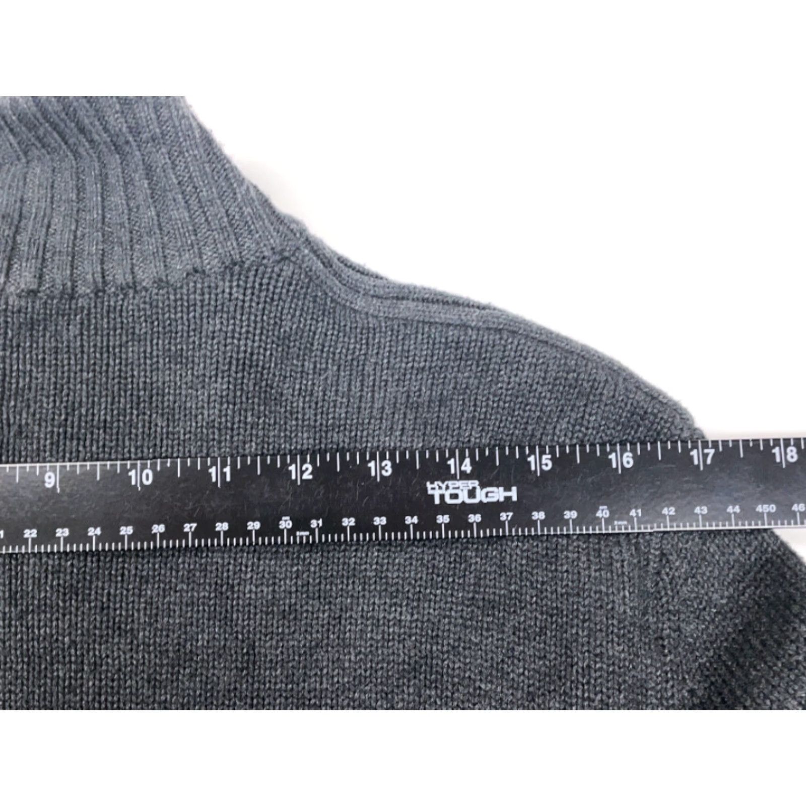 Calvin Klein VINTAGE Calvin Klein Cardigan Shirt Adult Medium Gray Diamond Knit Zip Fleece 90s Mens Size US M / EU 48-50 / 2 - 7 Thumbnail