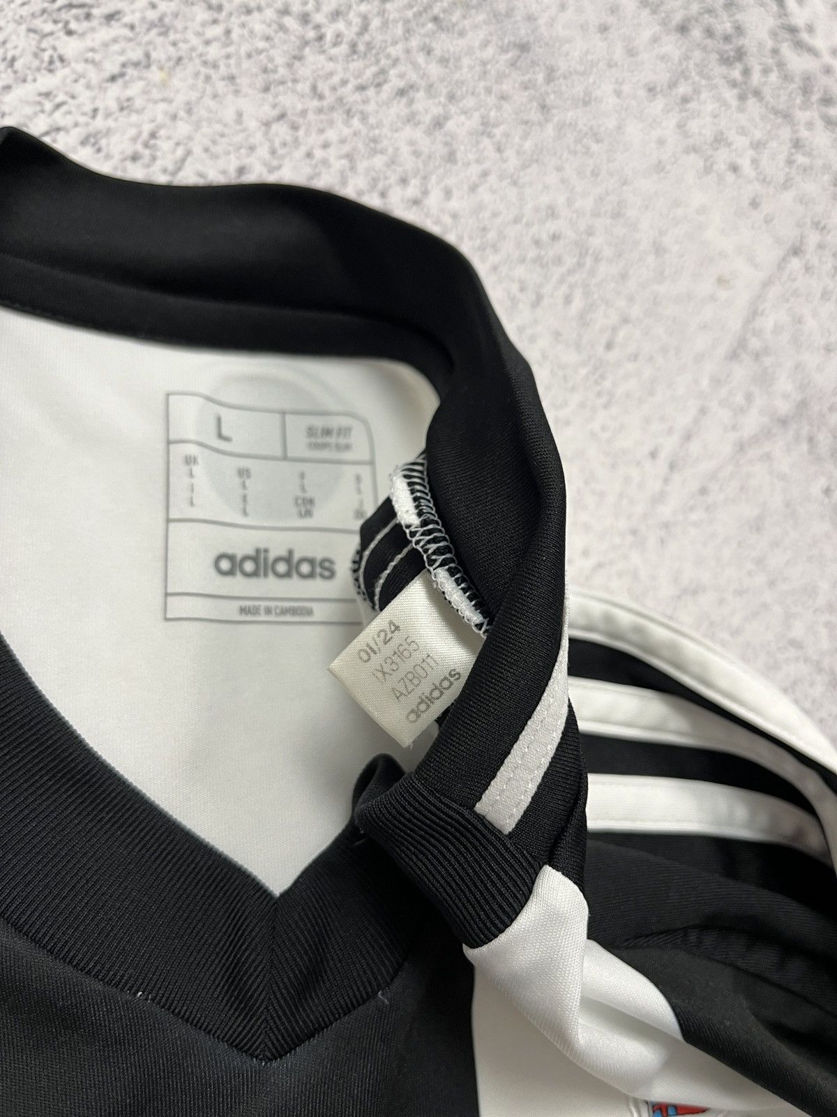 Adidas Newcastle United 2024/25 Home Soccer Jersey Blockcore Rare Size US L / EU 52-54 / 3 - 8 Thumbnail
