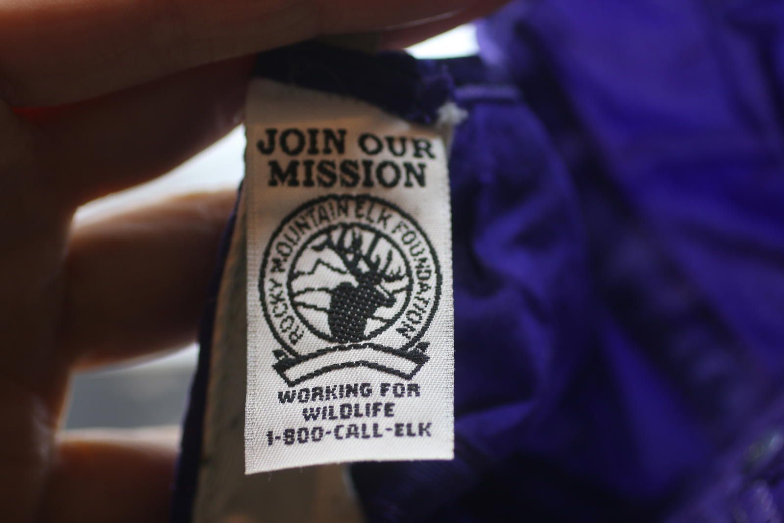 Other Vintage Rocky Mountain Elk Foundation Purple Rope Cap Logo Size ONE SIZE - 8 Thumbnail