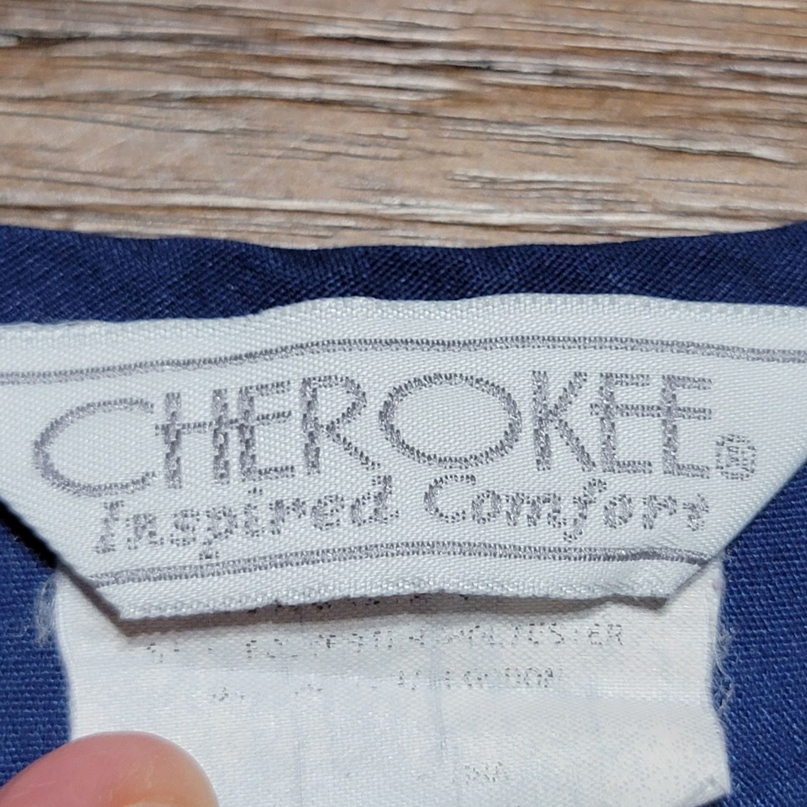 Cherokee Cherokee LS Scrub Full Snap Navy Jacket - Size Small Size S / US 4 / IT 40 - 4 Thumbnail