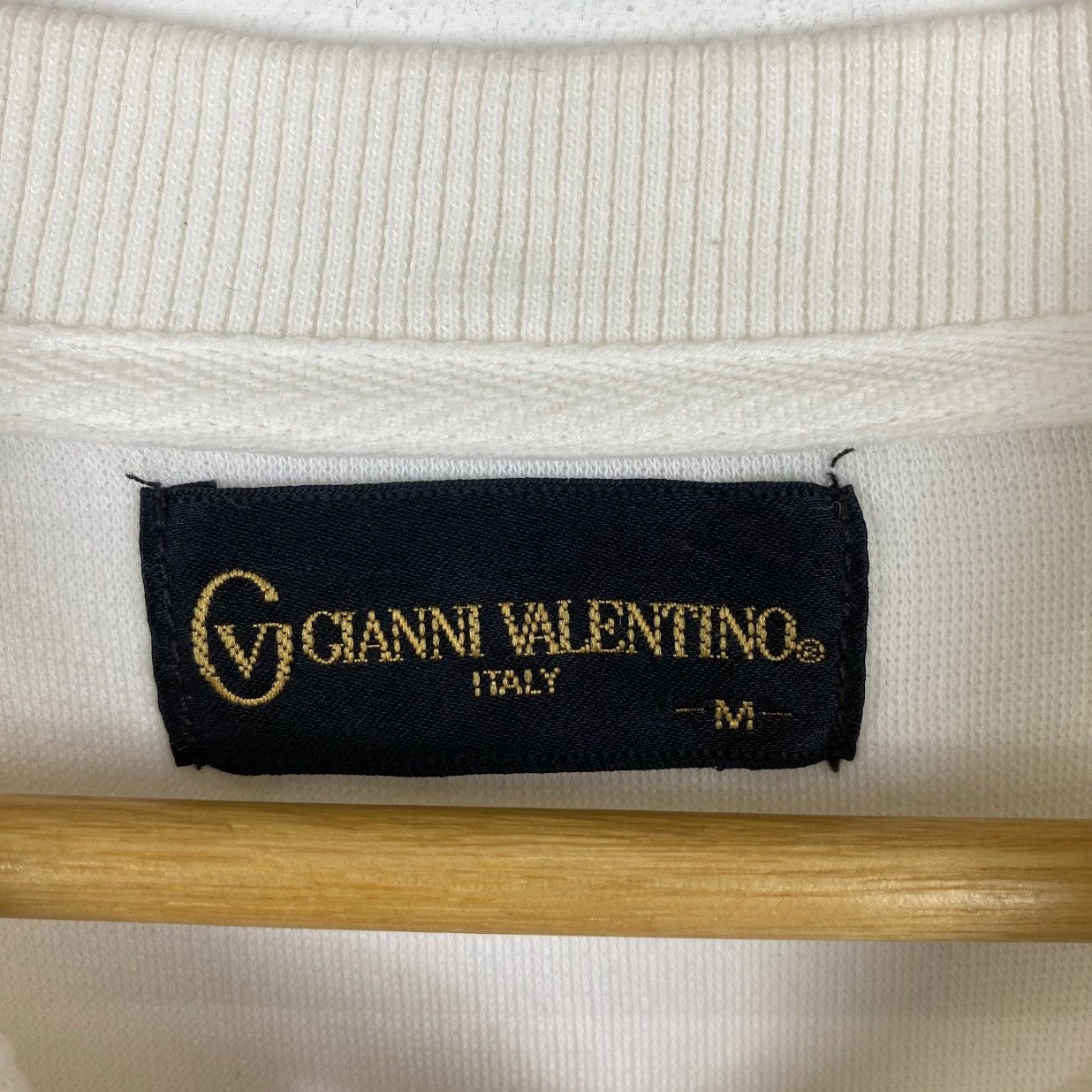 Gianni Valentino × Valentino × Vintage Vintage GIANNI VALENTINO Italy Big Logo Sweatshirt Pullover Size US M / EU 48-50 / 2 - 5 Thumbnail