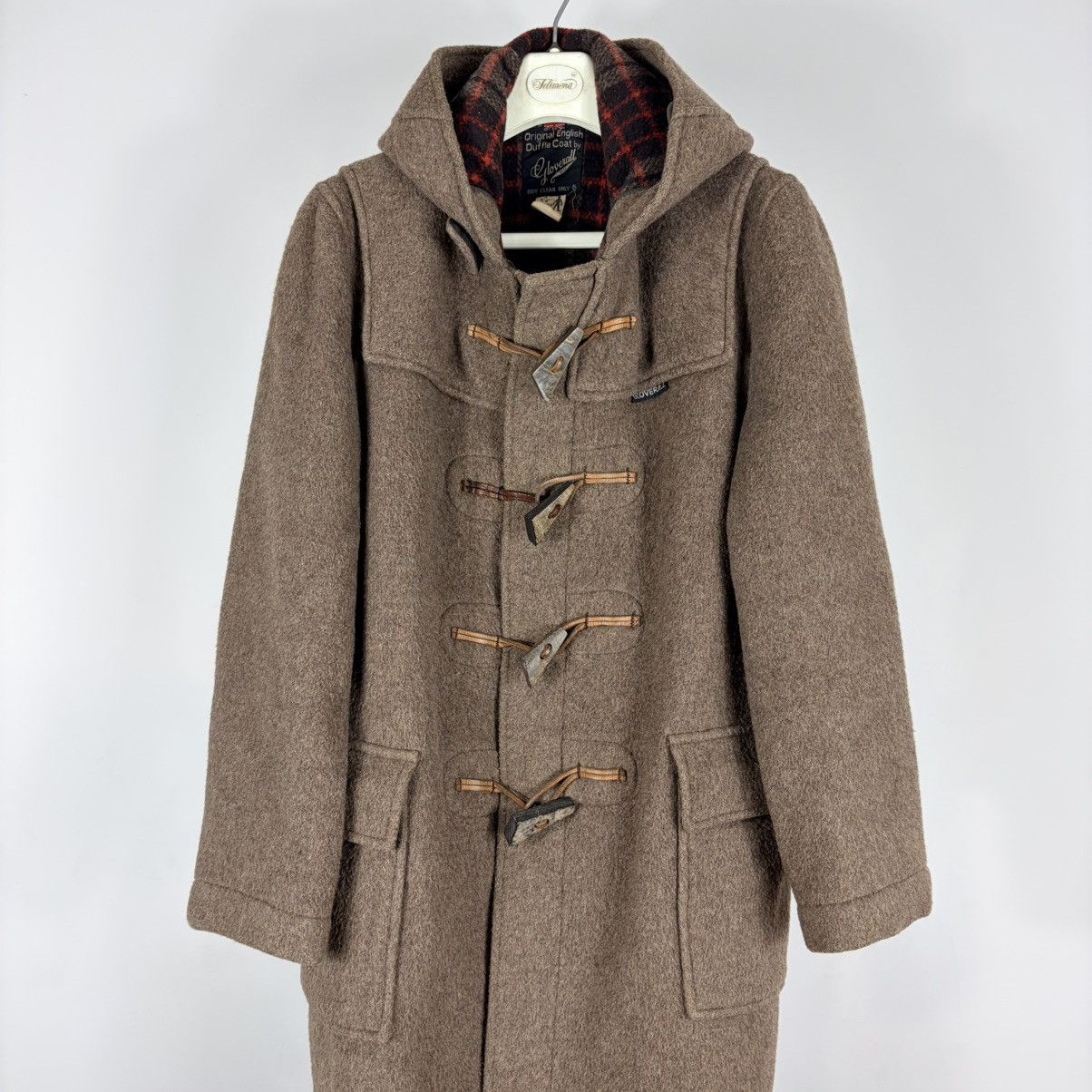 Gloverall Vintage 80s Gloverall Coat Wool Women Jacket England Size S / US 4 / IT 40 - 2 Thumbnail