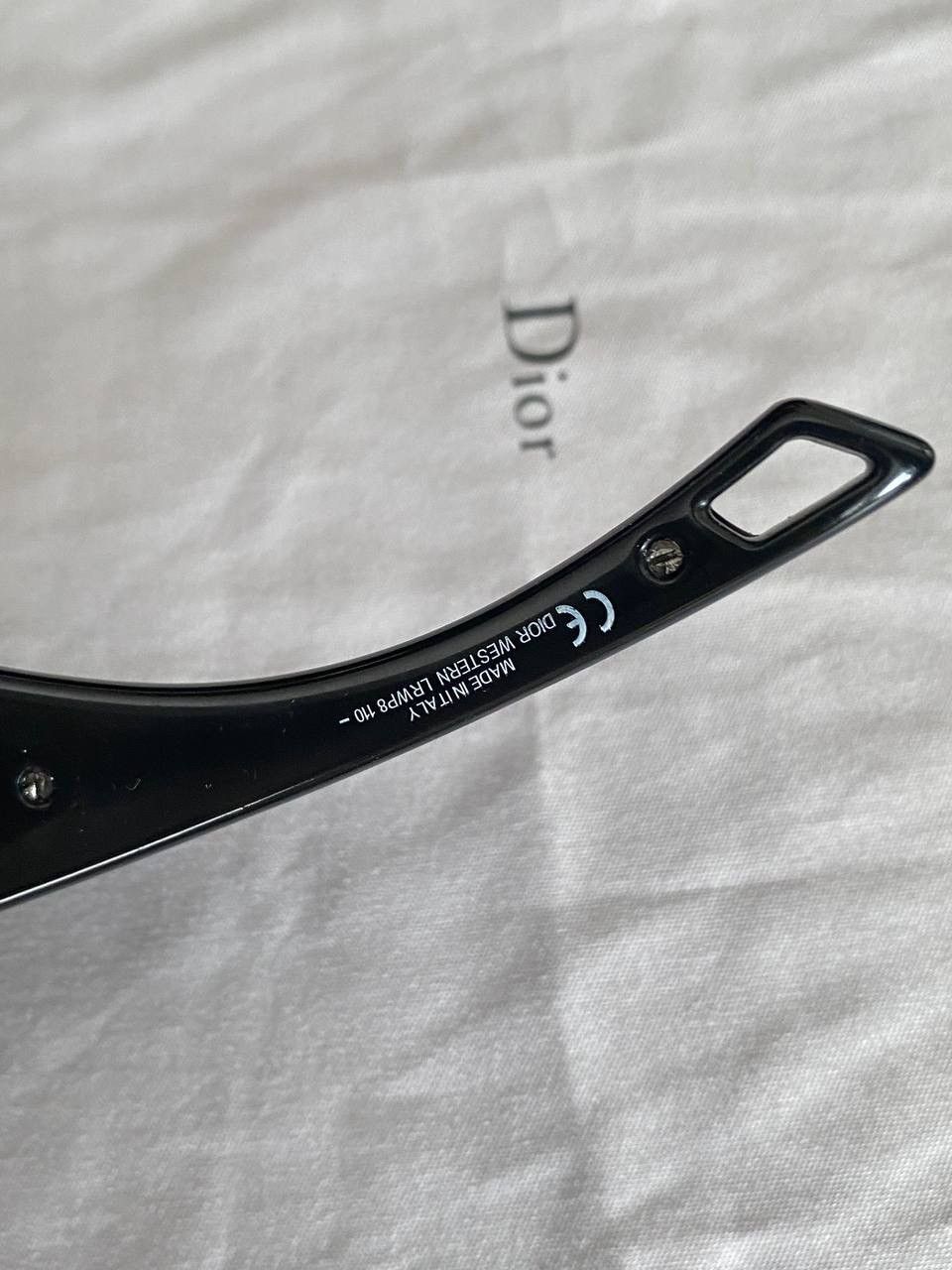 Christian Dior Monsieur Christian Dior “Western” Limited Vintage Shield Sunglasses Size ONE SIZE - 16 Thumbnail