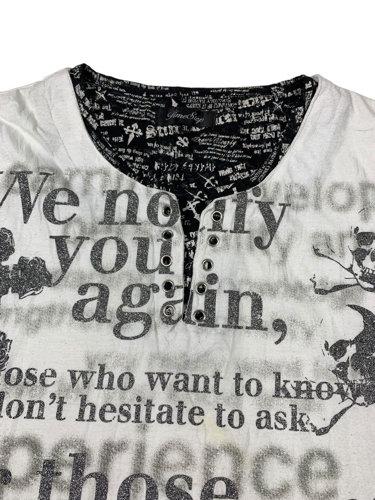 Japanese Brand 2000’s TimeStep punk Bondage style Size US L / EU 52-54 / 3 - 2 Thumbnail