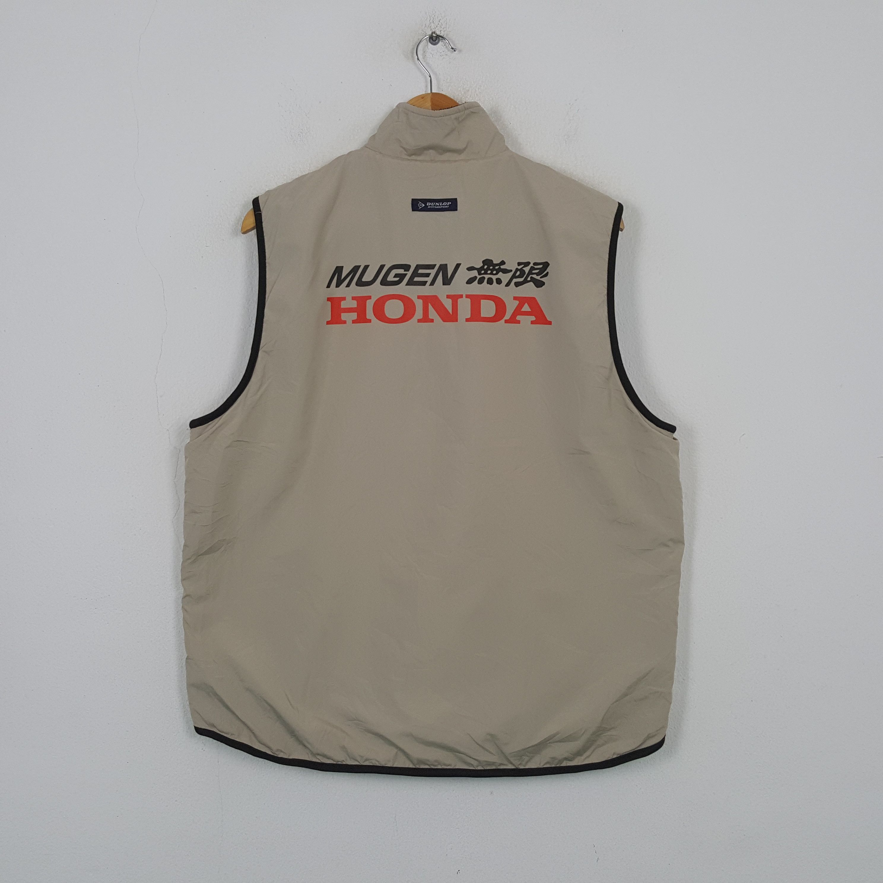 Formula 1 Vintage Dunlop Mugen Honda Racing Team Custom Vest RR13 Size US L / EU 52-54 / 3 - 1 Thumbnail
