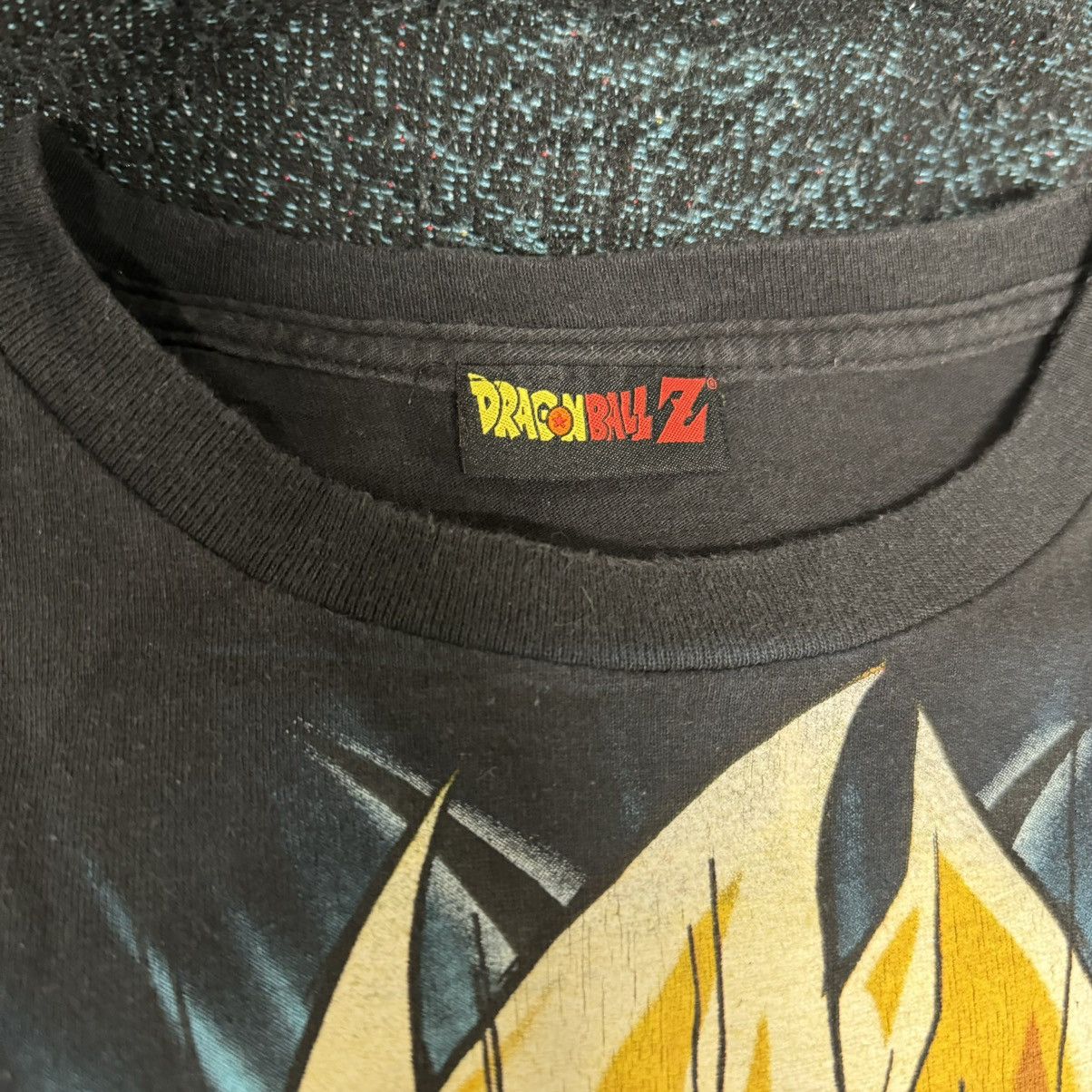 Anime × Japanese Brand × Vintage VINTAGE DRAGONBALL Z DBZ SUPER SAIYAN GOKU TEE BLACK Size US XL / EU 56 / 4 - 4 Thumbnail