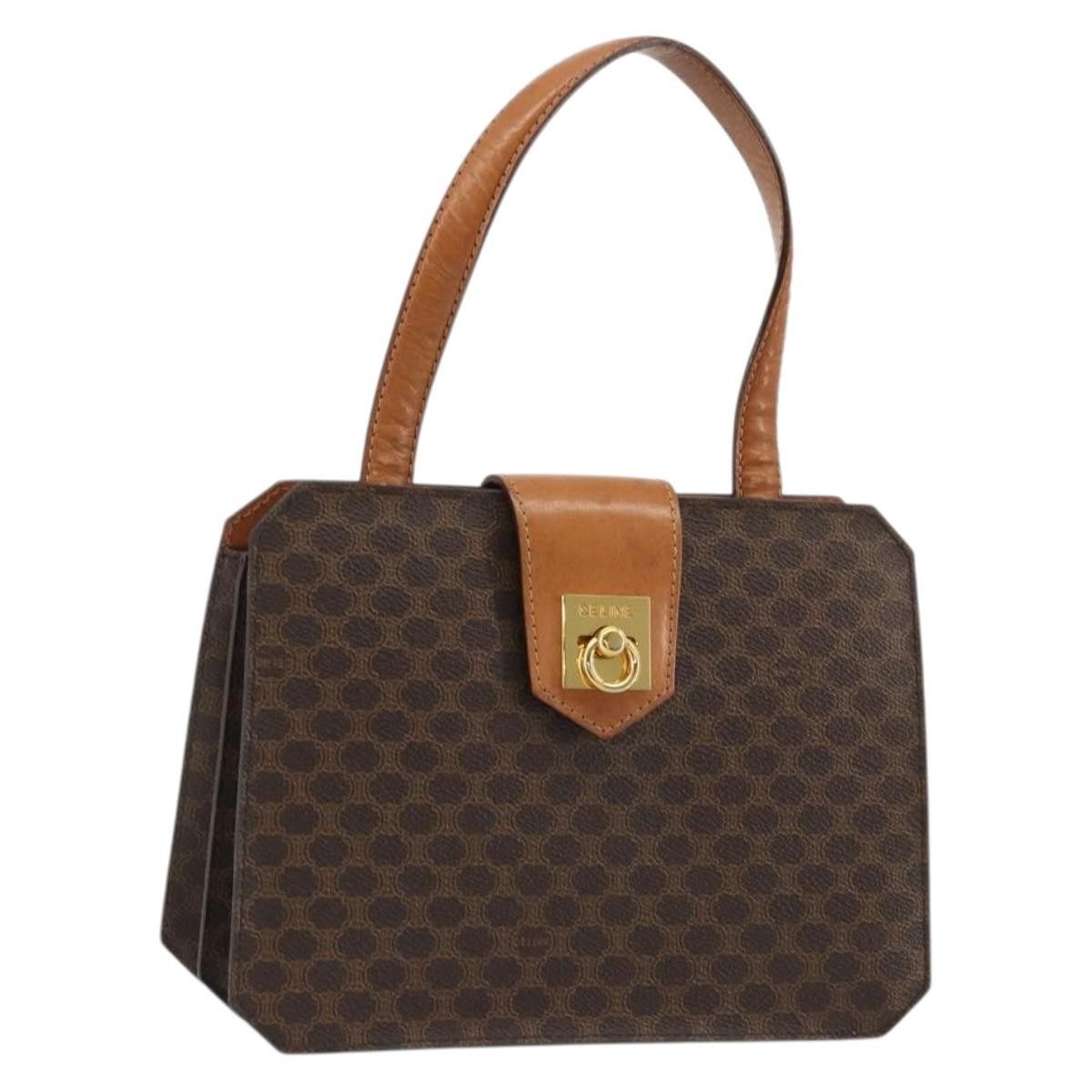 Celine Celine Vintage Macadam Handbag Canvas Size ONE SIZE - 1 Thumbnail
