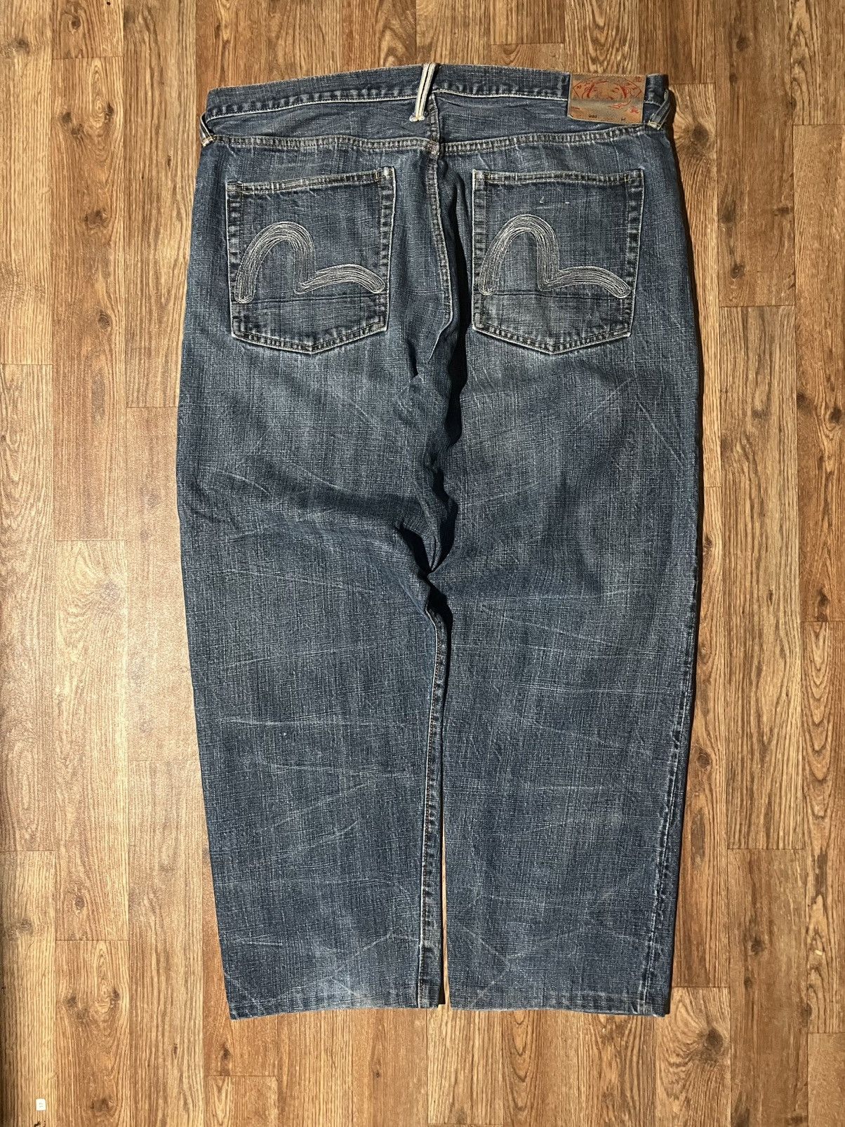 Japanese Brand × Vintage Evisu Jeans Size US 40 / EU 56 - 3 Thumbnail