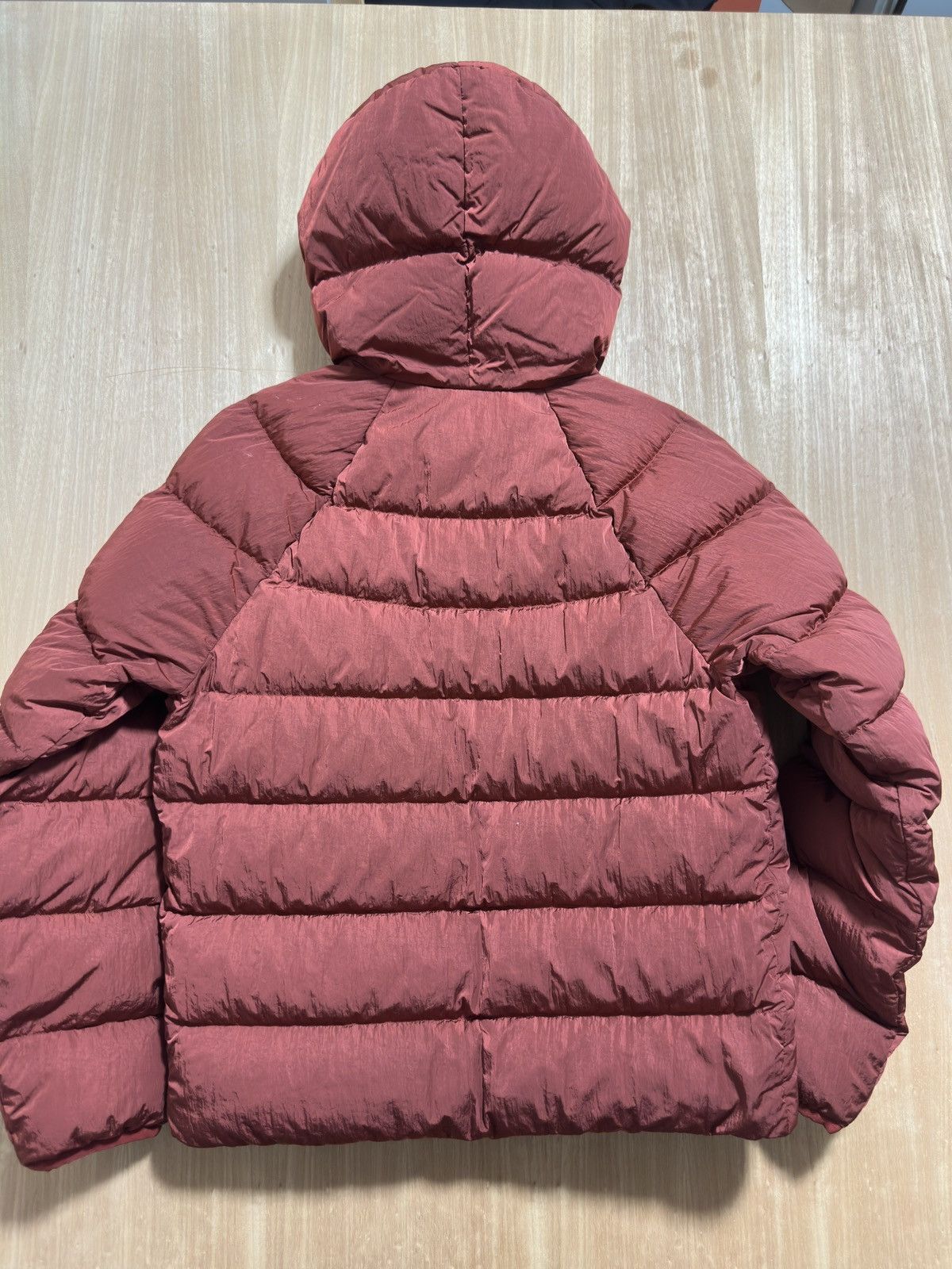 C.P. Company C.P. Company Hooded Down Goggle Jacket Cherry Red Size 46(S) Size US S / EU 44-46 / 1 - 16 Thumbnail