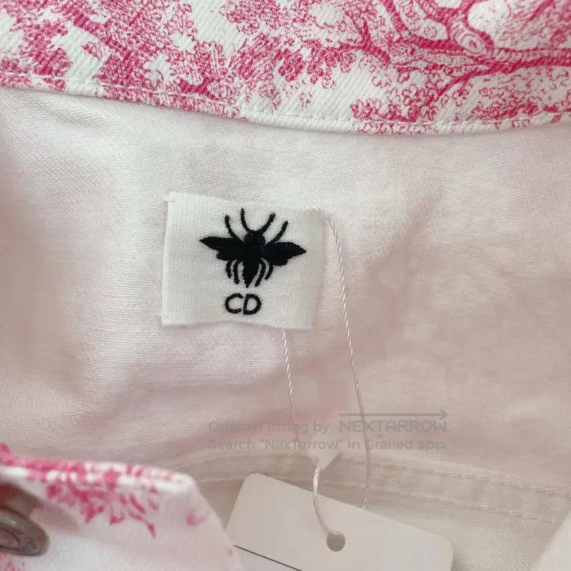 Dior Dior Pink Cotton Embroidered Jacket for Women . Size M / US 6-8 / IT 42-44 - 6 Thumbnail