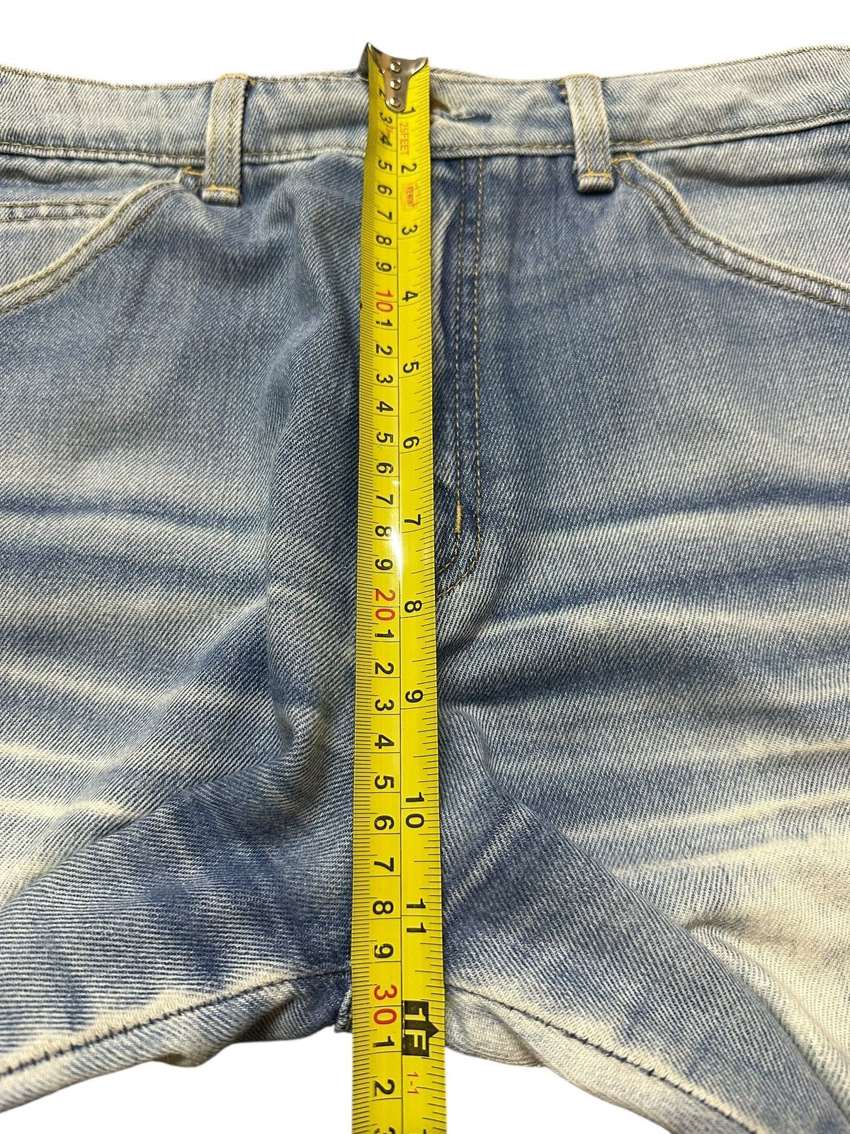 Japanese Brand Vintage Japanese Brand Faded Wash Style Loose Jeans Size US 28 / EU 44 - 15 Thumbnail