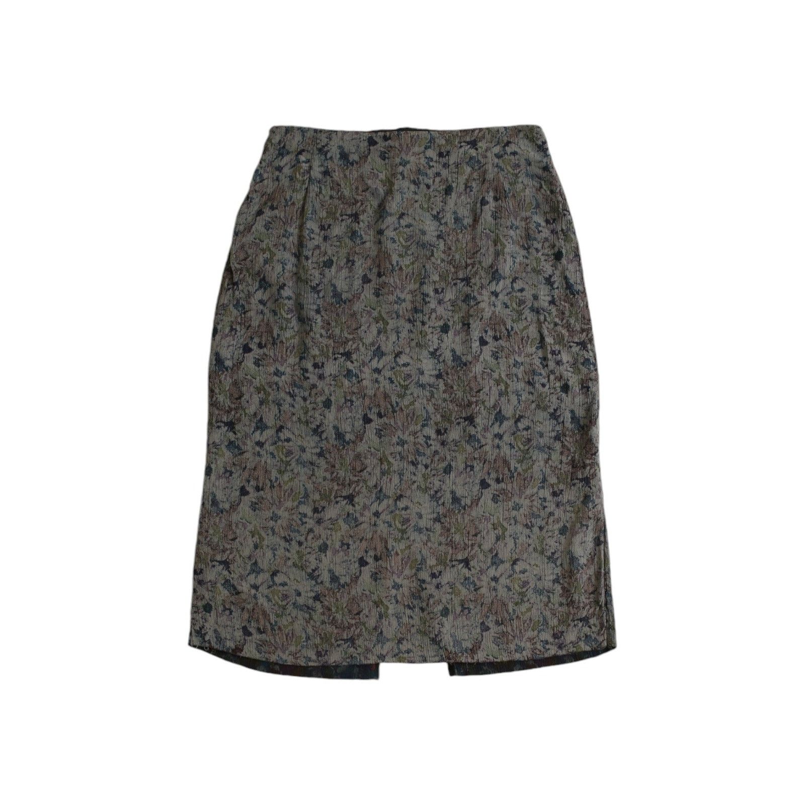 Maison Margiela F/W 2002 White Label Floral Inside-Out Skirt Size 27" / US 4 / IT 40 - 2 Thumbnail