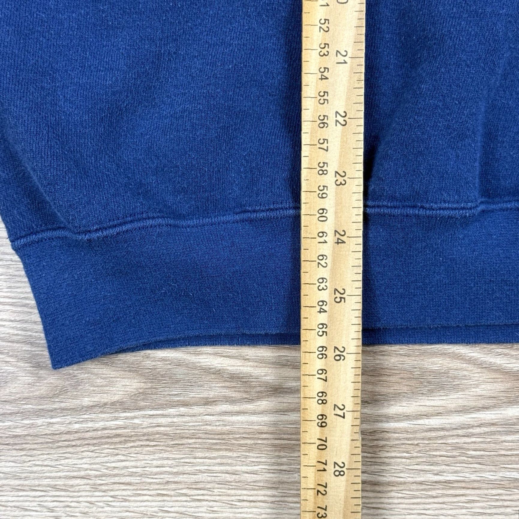 Vintage VINTAGE Starter 90s Embroidered Crewneck Sweatshirt - XL Men Blue Cotton Blend Pullover, Logo, Lightweight, Regular Fit, Made In USA Size US XL / EU 56 / 4 - 5 Thumbnail