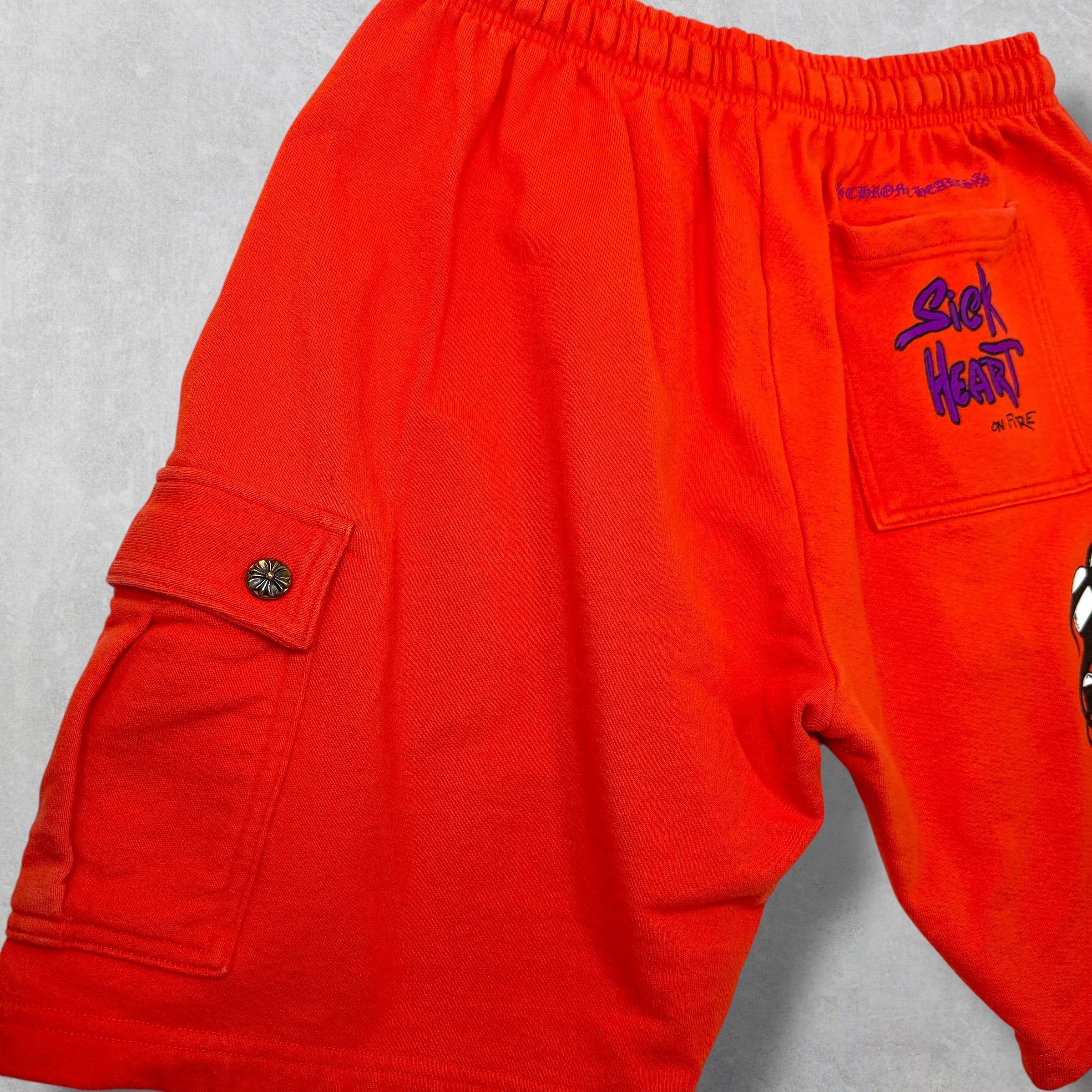 Chrome Hearts Chrome Hearts Matty Boy Sick Hearts Cargo Sweatshorts XL Size US 38 / EU 54 - 7 Thumbnail