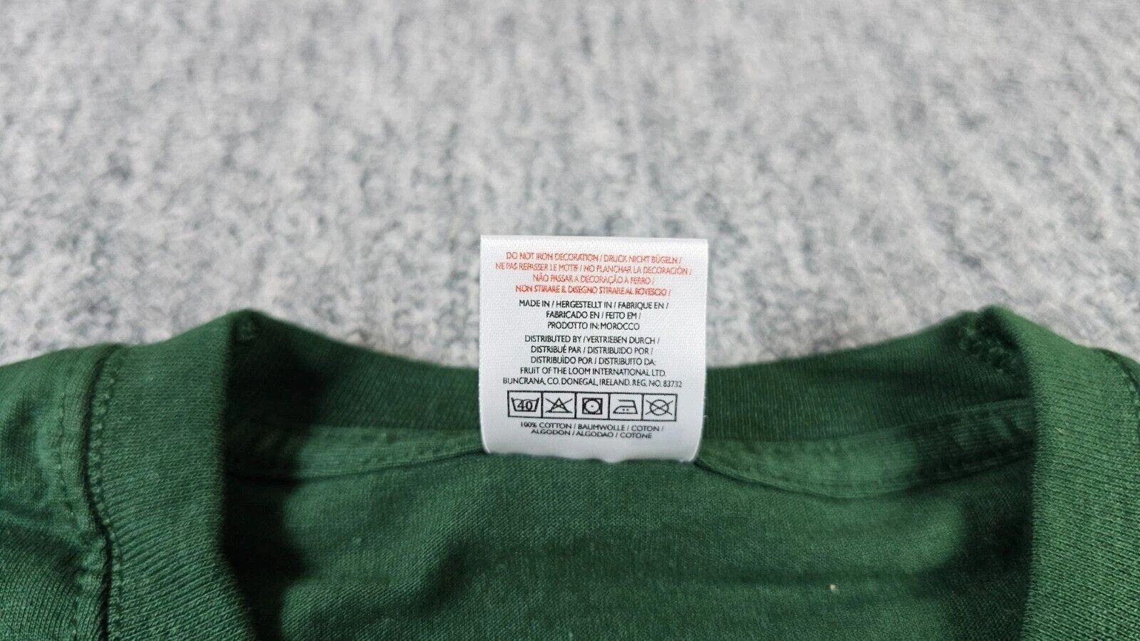 Fruit Of The Loom Carlsberg Beer Vintage Promo Graphic Tee Green Cotton XL Size US XL / EU 56 / 4 - 6 Thumbnail