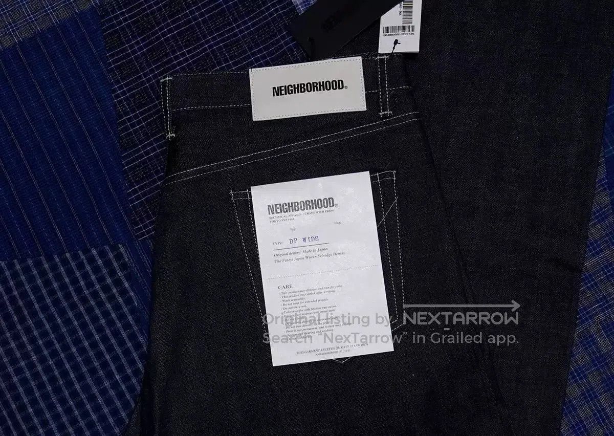 Neighborhood neighborhood rigid denim dp wide pants. Size US 34 / EU 50 - 7 Thumbnail