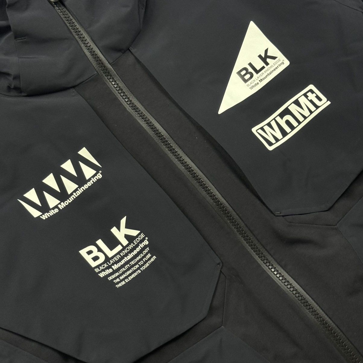White Mountaineering - BLK - Gore-Tex Mountain Parka Jacket