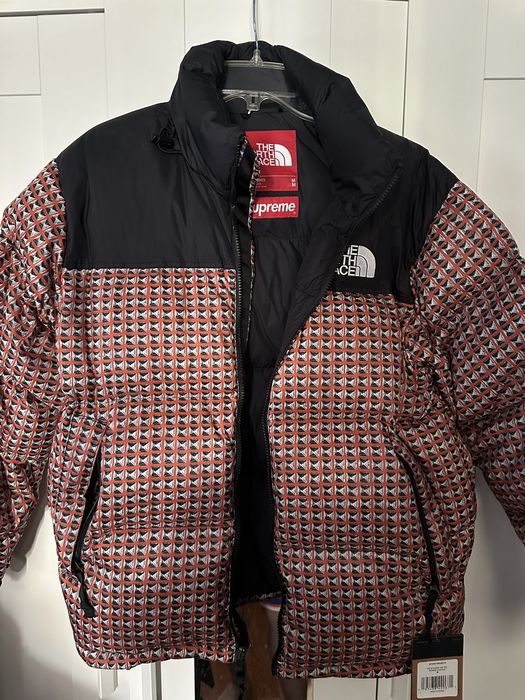 Supreme New Supreme Nuptse studded North face puffer M | Grailed