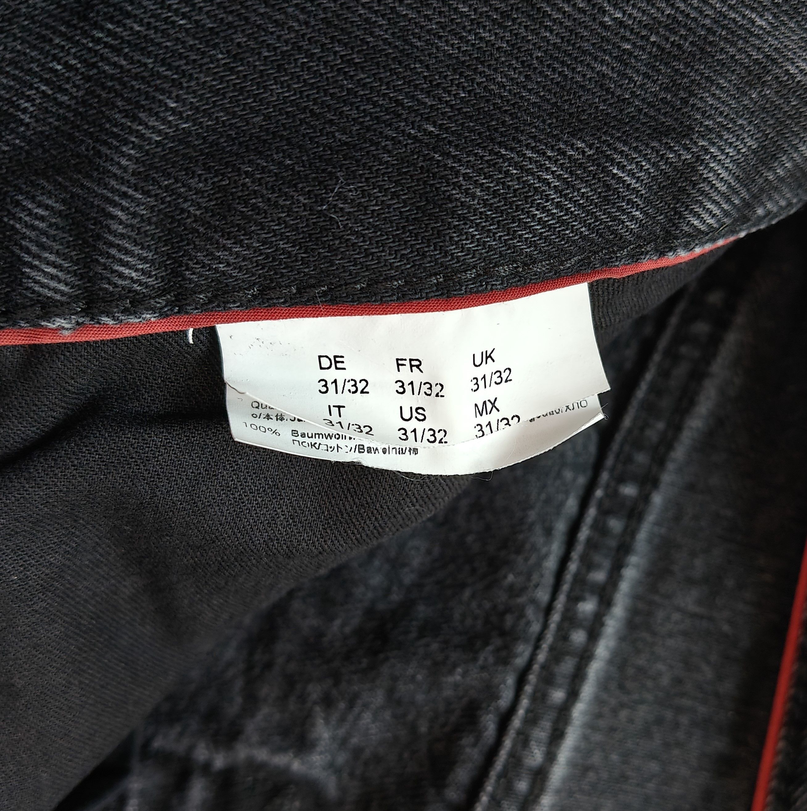 Hugo HUGO Regular Fit Straight men's Jeans Free Shipping T/6079 Size US 31 - 8 Thumbnail