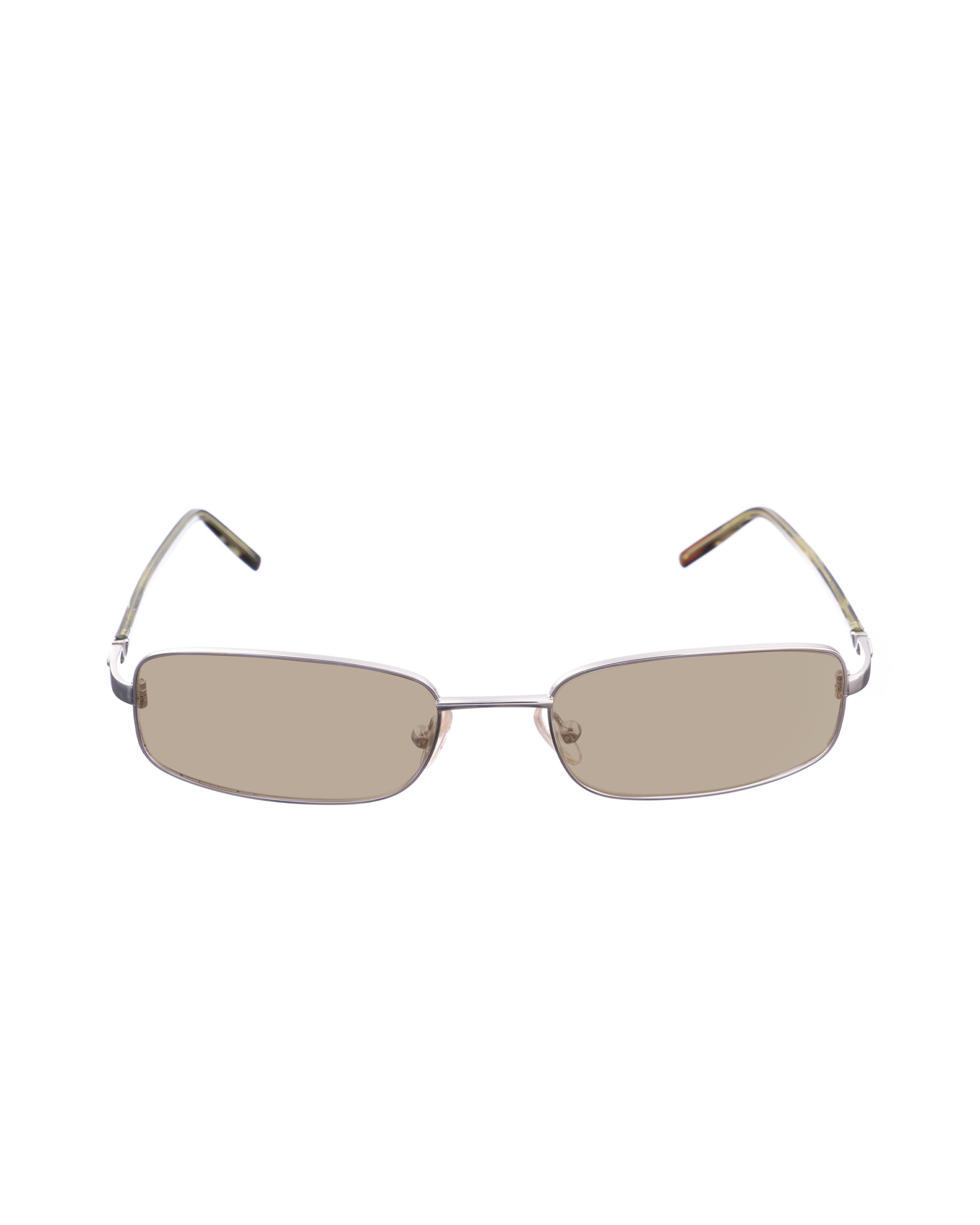 Valentino Valentino '00s Silver Office Siren Sunglasses Size ONE SIZE - 3 Thumbnail