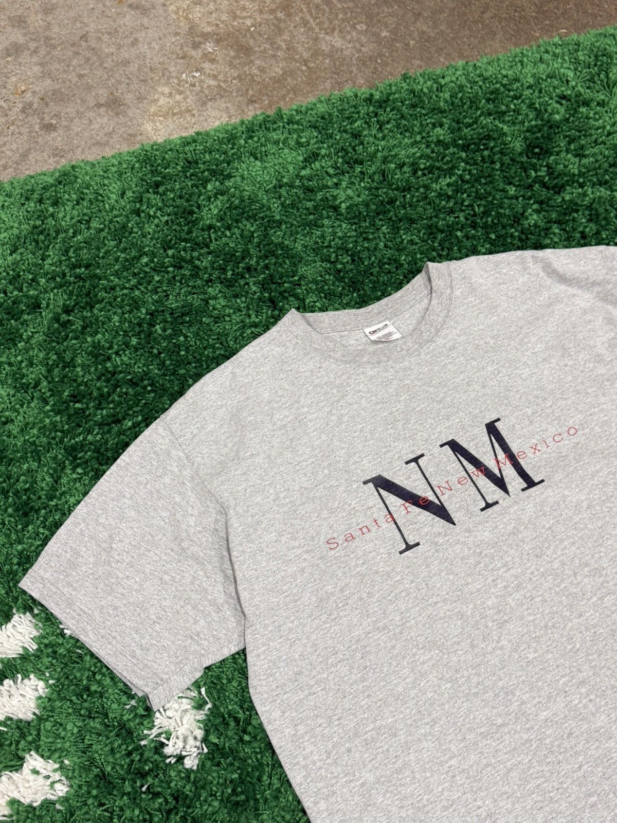 Anvil Vintage Anvil New Mexico Modern Logo Tee Grey XL NM Size US XL / EU 56 / 4 - 2 Thumbnail