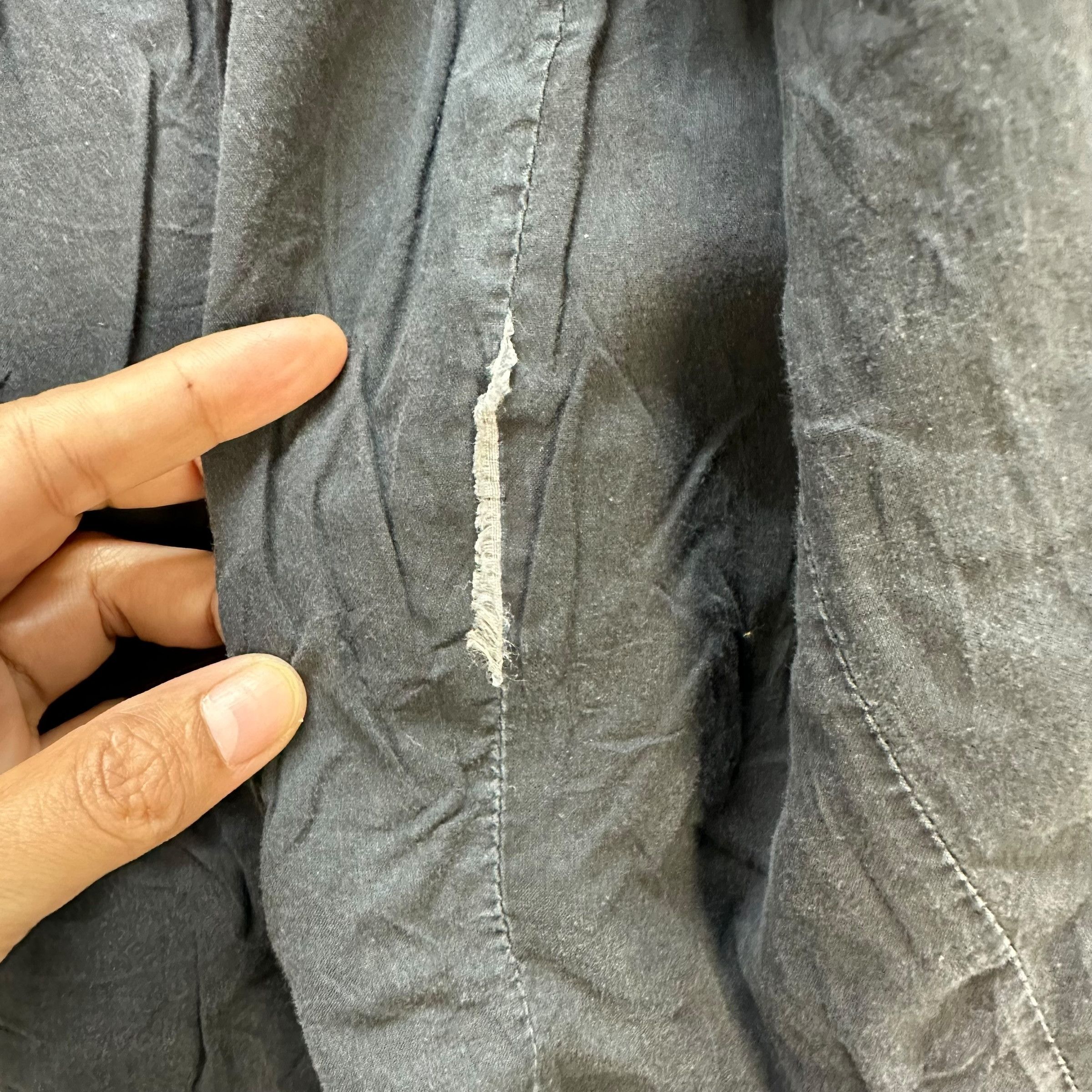 MAX&Co. MAX & CO Washed Blue Corduroy Funnel Neck Jacket #A69-1659 Size S / US 4 / IT 40 - 10 Thumbnail
