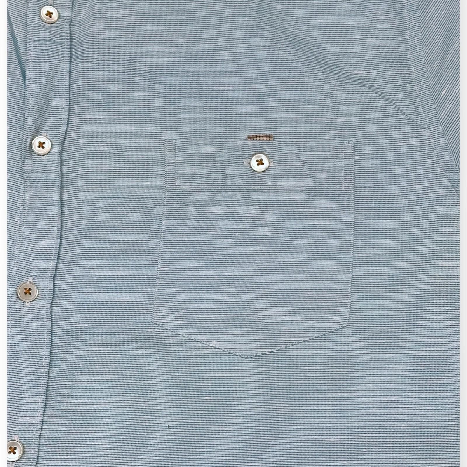 Ted Baker Ted Baker 7 Shirt Men's UK Size 3XL Green Short Sleeve Size 52R - 6 Thumbnail