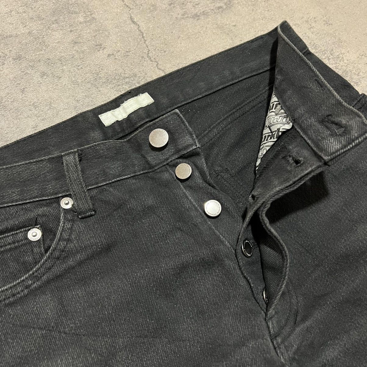 Number (N)ine SS02 Number (N)ine "Modern Age" Glitter Denim Jeans Size US 30 / EU 46 - 3 Thumbnail