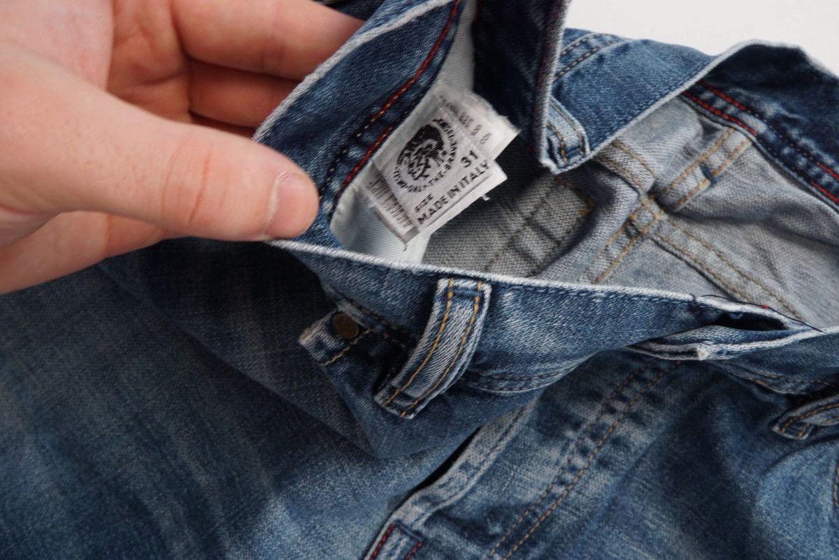 Diesel DEADSTOCK y2k diesel denim jeans Size US 31 - 4 Thumbnail