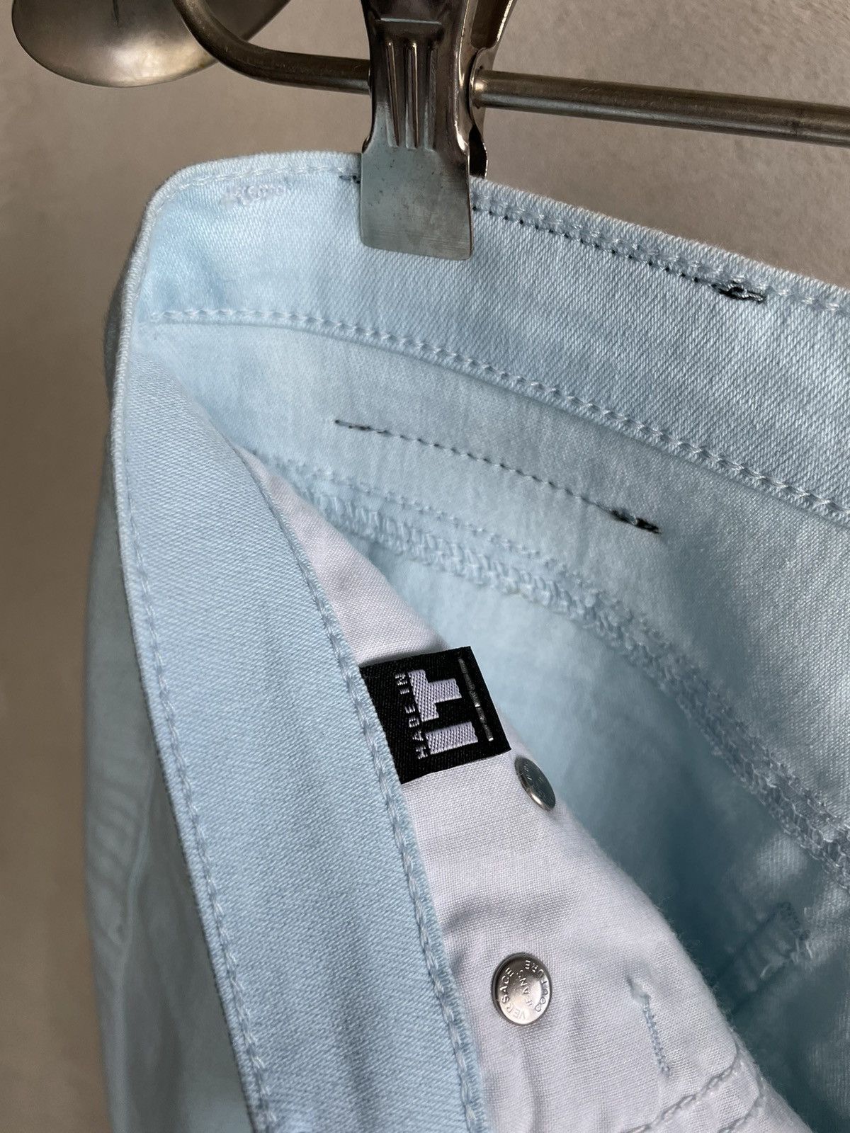 Versace × Versace Jeans Couture × Vintage Versace Jeans Couture Blue Flared Pants Size 28" / US 6 / IT 42 - 9 Thumbnail