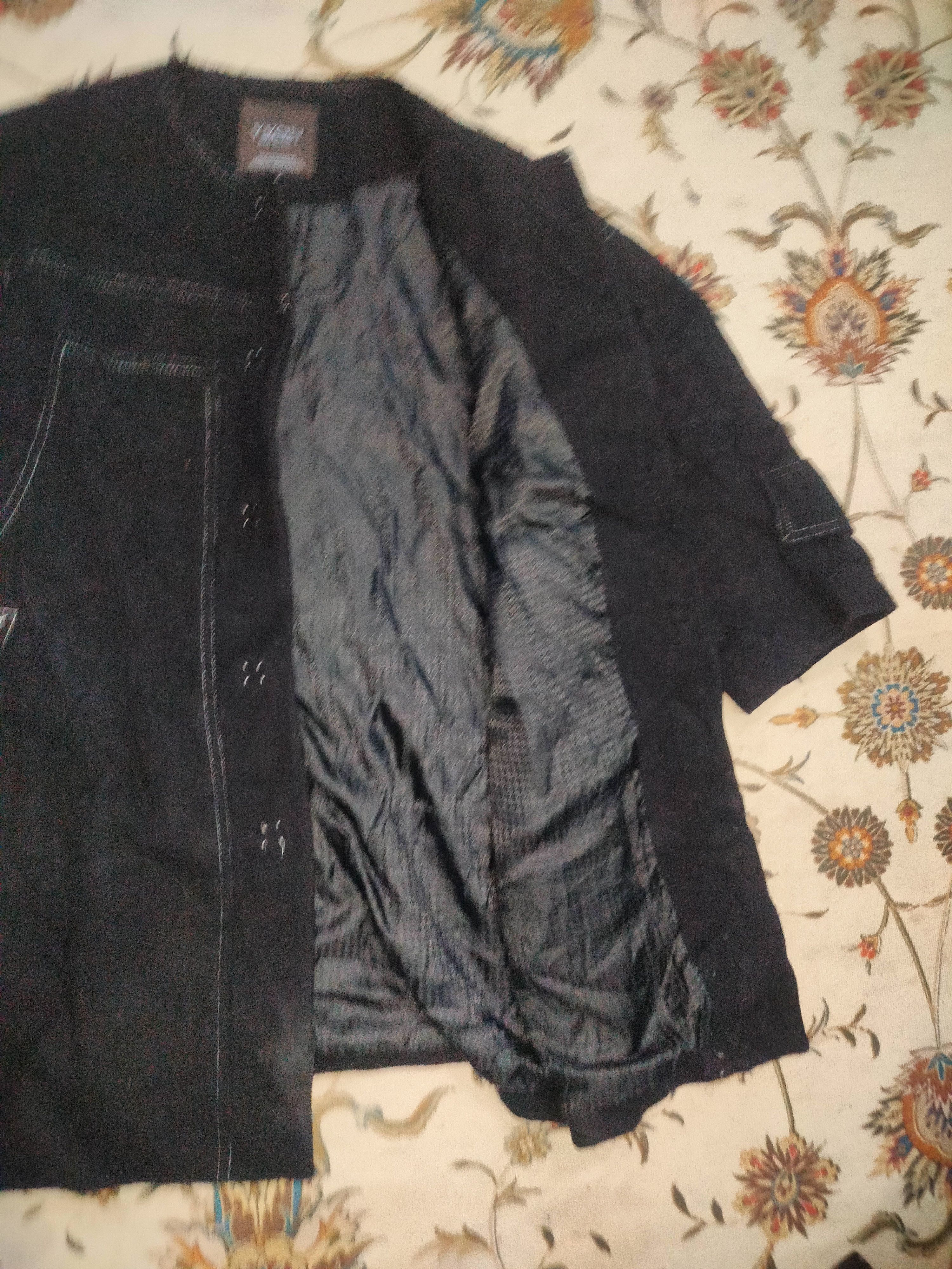 Japanese Brand YVON INED N.VAGUE BY YOHJI YAMAMOTO BUTTON UP WOOL COAT Size M / US 6-8 / IT 42-44 - 5 Thumbnail