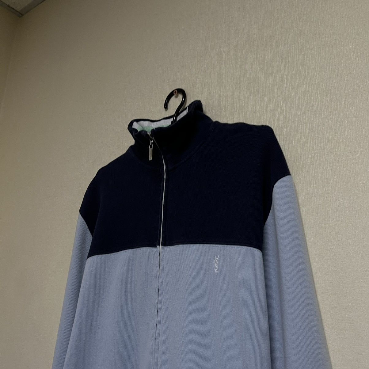 Yves Saint Laurent Vintage Yves Saint Laurent Sweatshirt Zip Up Jumper YSL Size US L / EU 52-54 / 3 - 2 Thumbnail