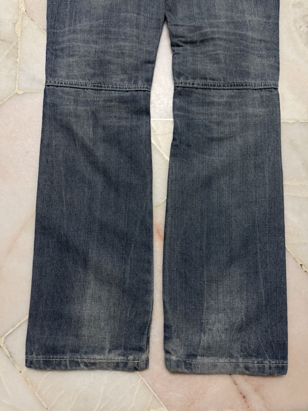 Seditionaries 💥DOUBLE WAIST💥VINTAGE SOUTHERN PUNK JEANS WHISKER RARE DENIM Size US 30 / EU 46 - 17 Thumbnail