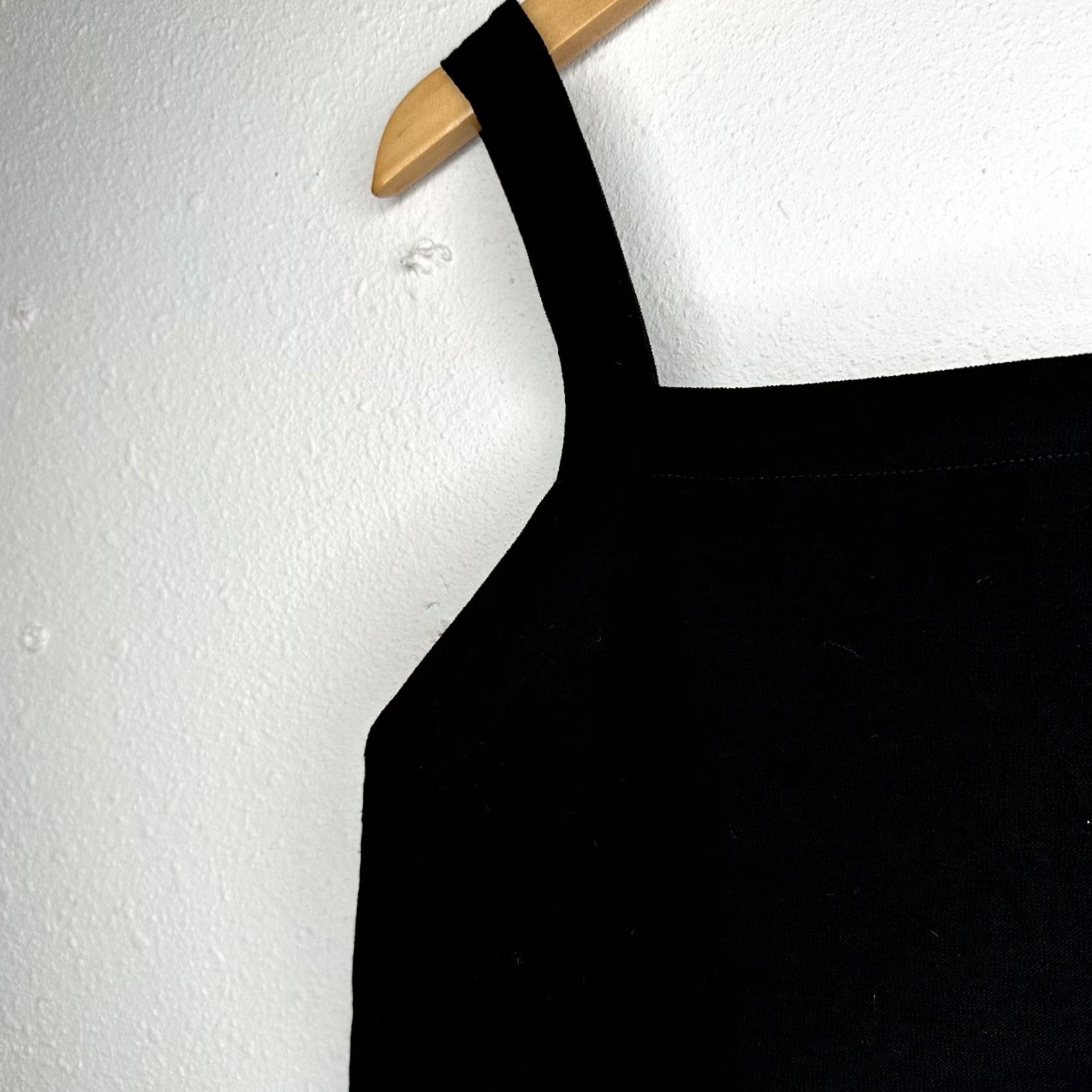 Eileen Fisher VINTAGE Eileen Fisher Dress Shirt Knee-Length Black Square Neck Sleeveless Knit Nylon Spandex Viscose Jumper Size S (fits big) Womens Size S / US 4 / IT 40 - 2 Thumbnail