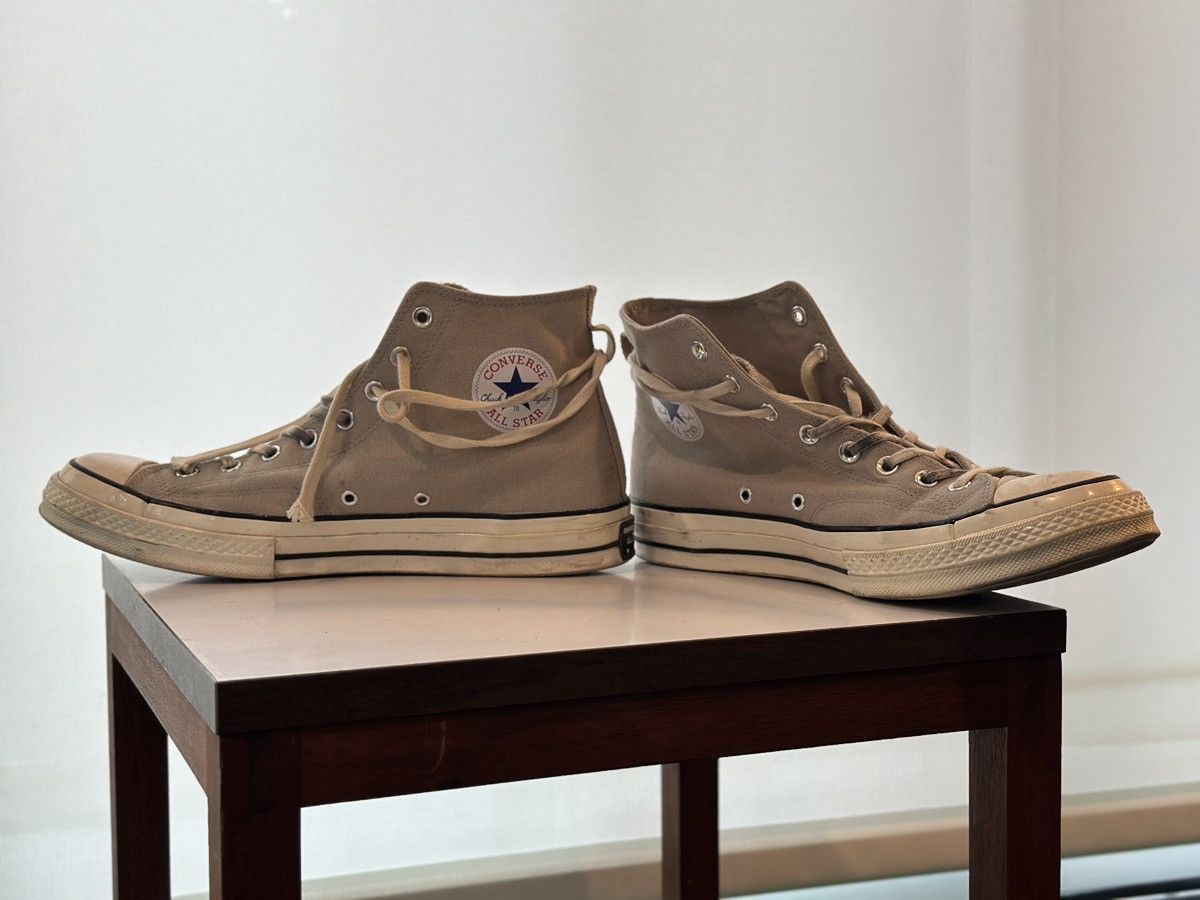 Essentials × Fear of God × Nike Fear of God Converse Grey Size US 12 / EU 45 - 4 Thumbnail