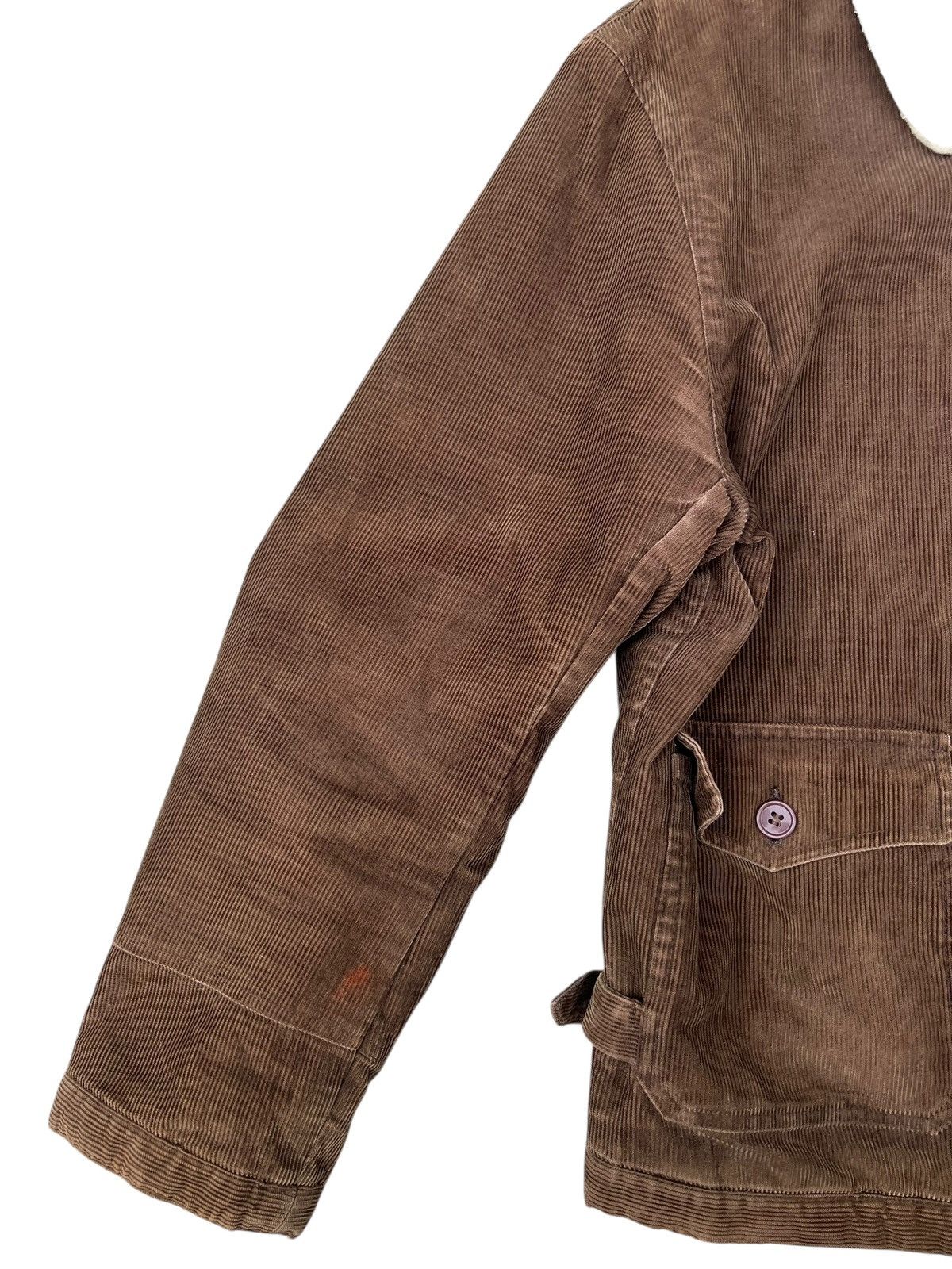 WESCO Wesco Japan Distressed Fade Sherpa Lined Corduroy Jacket Size US M / EU 48-50 / 2 - 8 Thumbnail