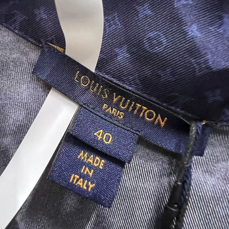 Louis Vuitton Louis Vuitton Floral silk logo shirt 2501-Nextarrow Size US XXS / EU 40 - 5 Thumbnail