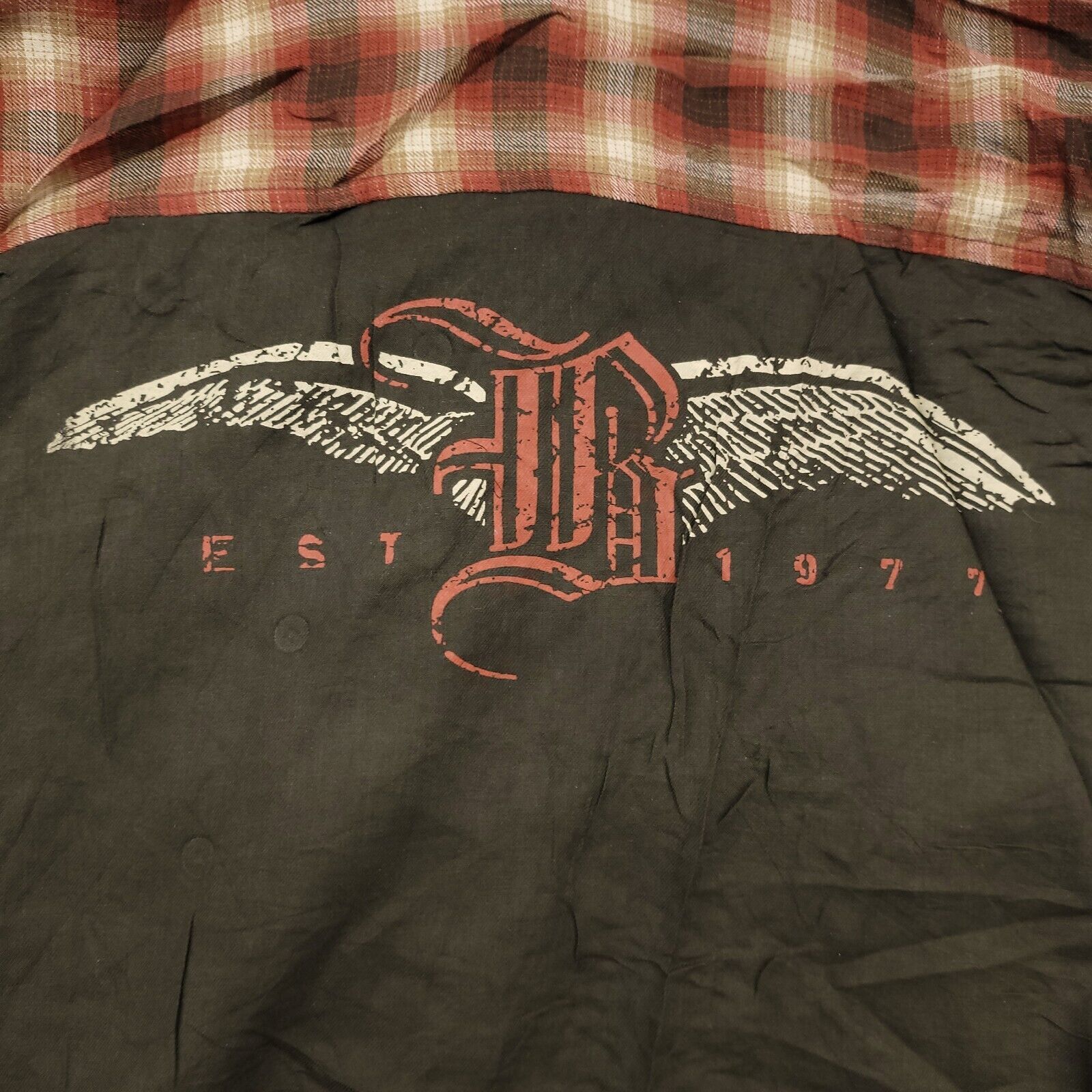 Bugle Boy Bugle Boy Jean Company Button Up Shirt Adult Men Size 2X Red Size US XXL / EU 58 / 5 - 12 Thumbnail