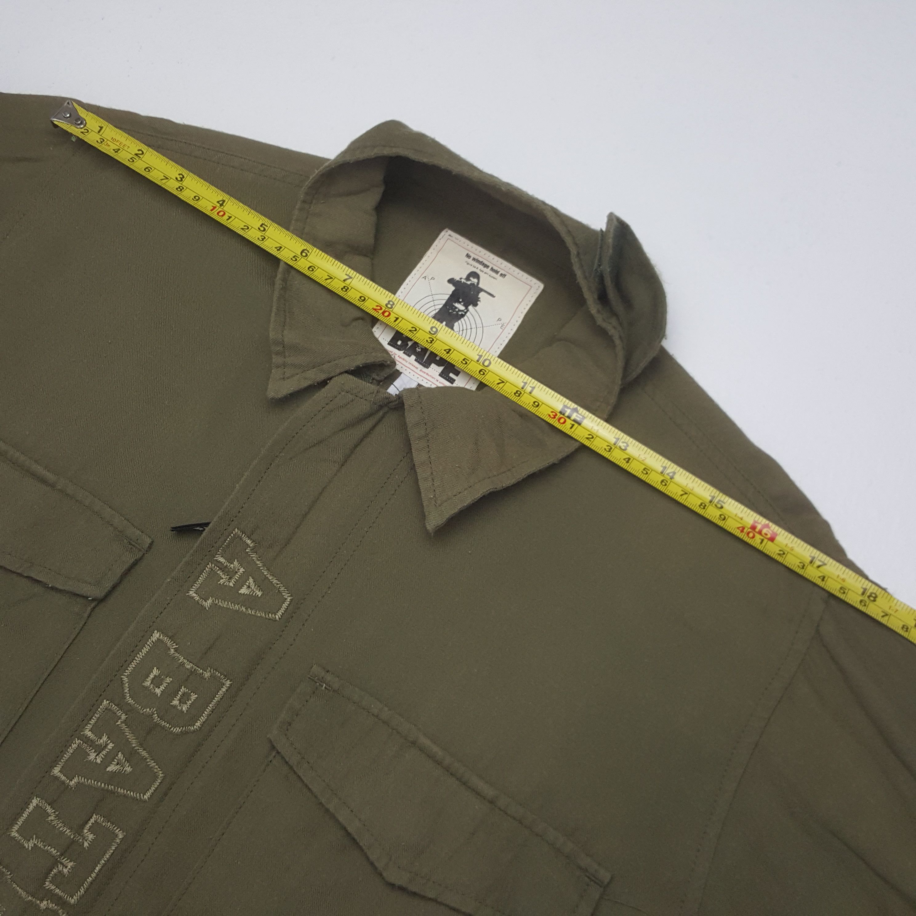 Bape Vintage A Bathing Ape BAPE Button Up Jacket Size US M / EU 48-50 / 2 - 5 Thumbnail