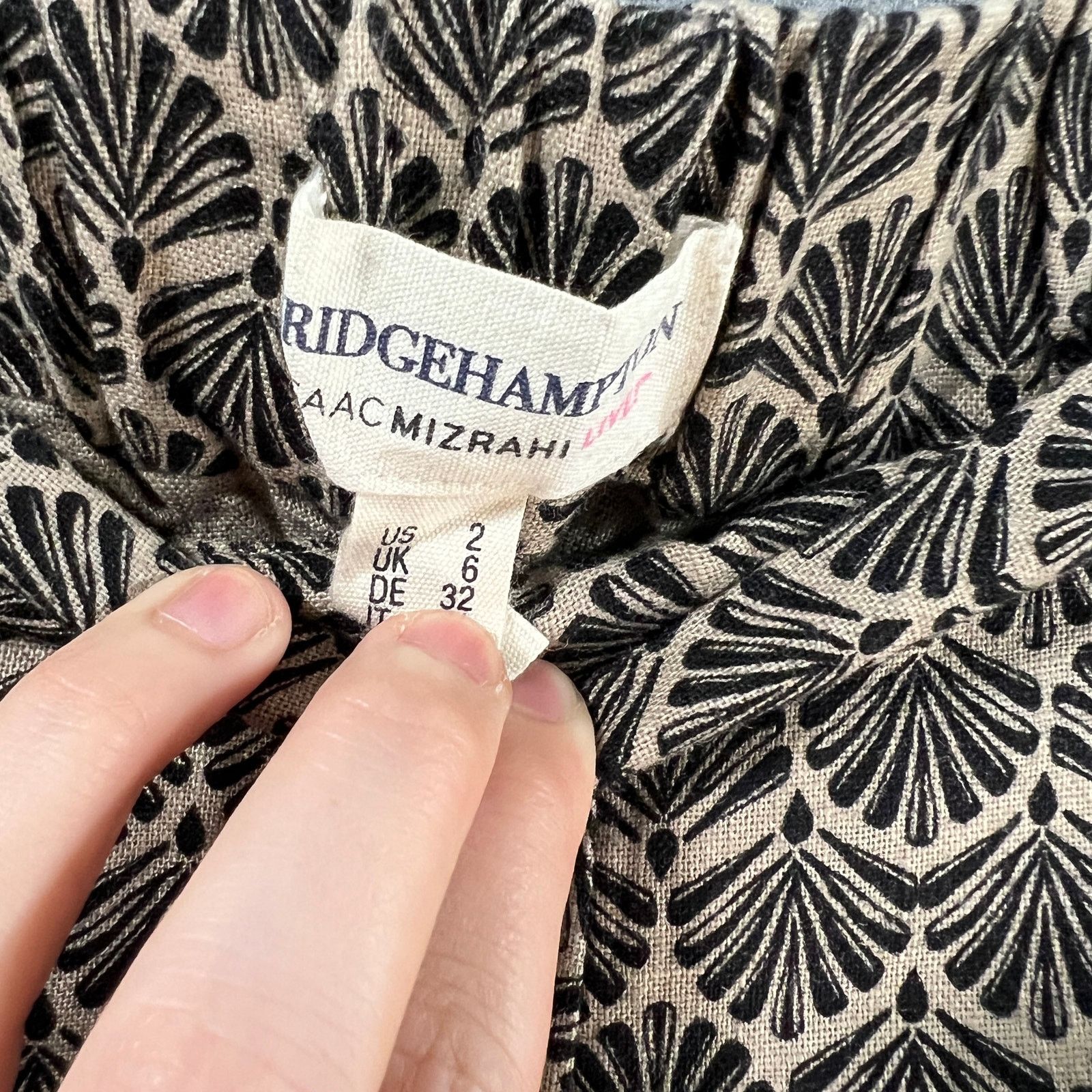 Other Isaac Mizrahi Live! Regular Bridgehampton Linen Size 26" / US 2 / IT 38 - 3 Thumbnail