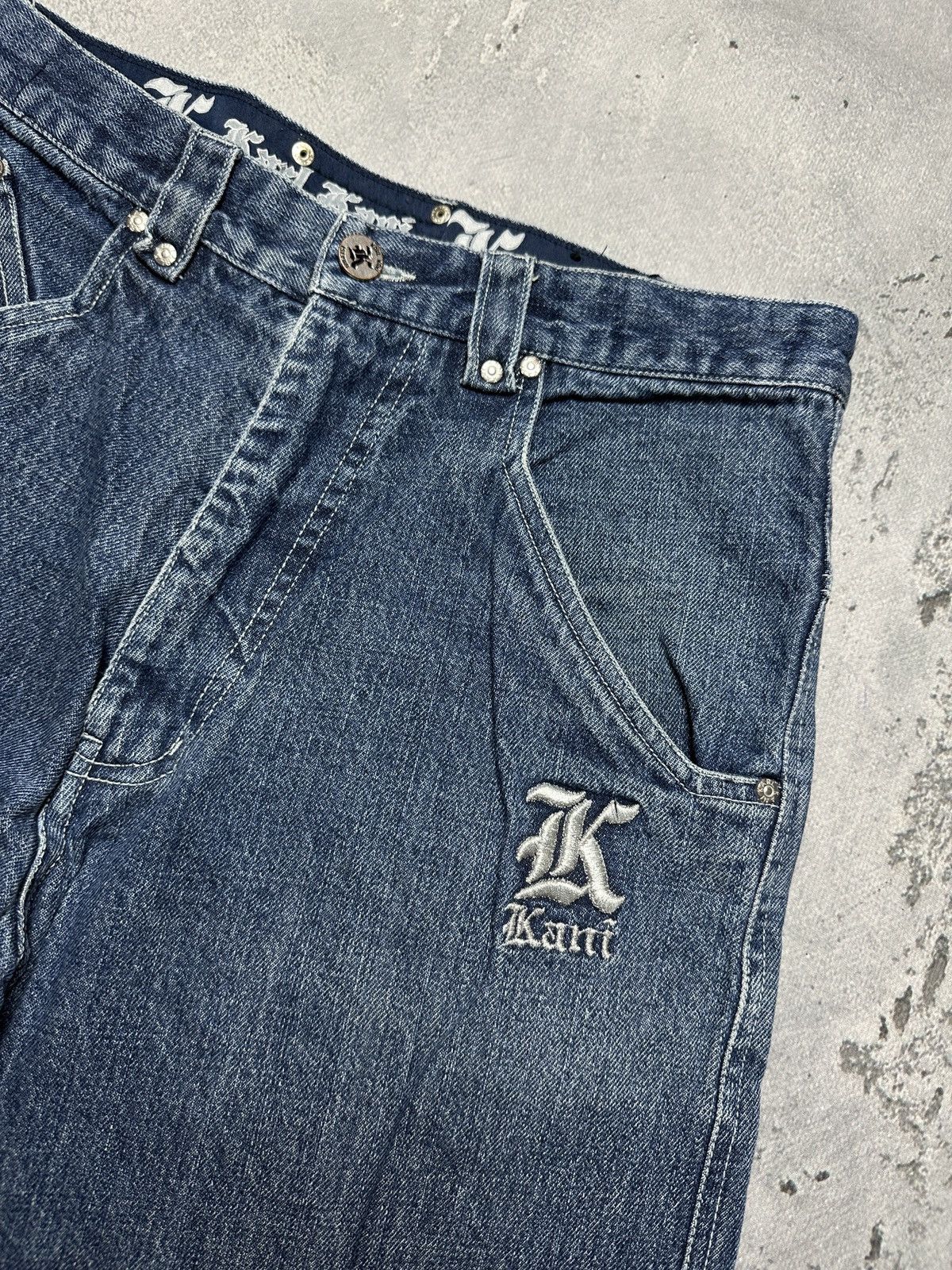 Rare Design Karl Kani Vintage 90s Rap Jeans Wide Pants y2k
