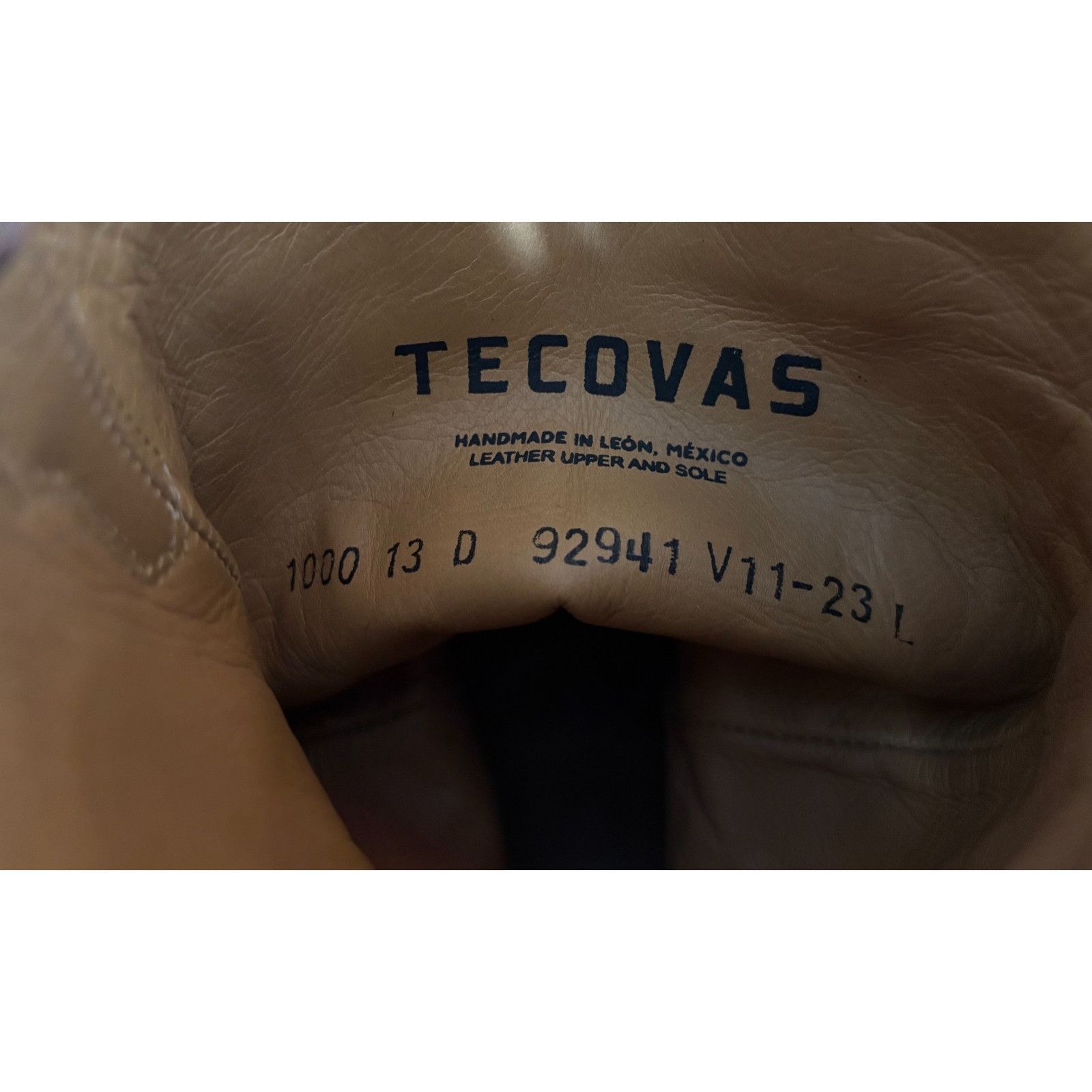 Tecovas Tecovas The Cartwright Cowboy Boots Size 13 D color reddish- Size US 13 / EU 46 - 9 Thumbnail