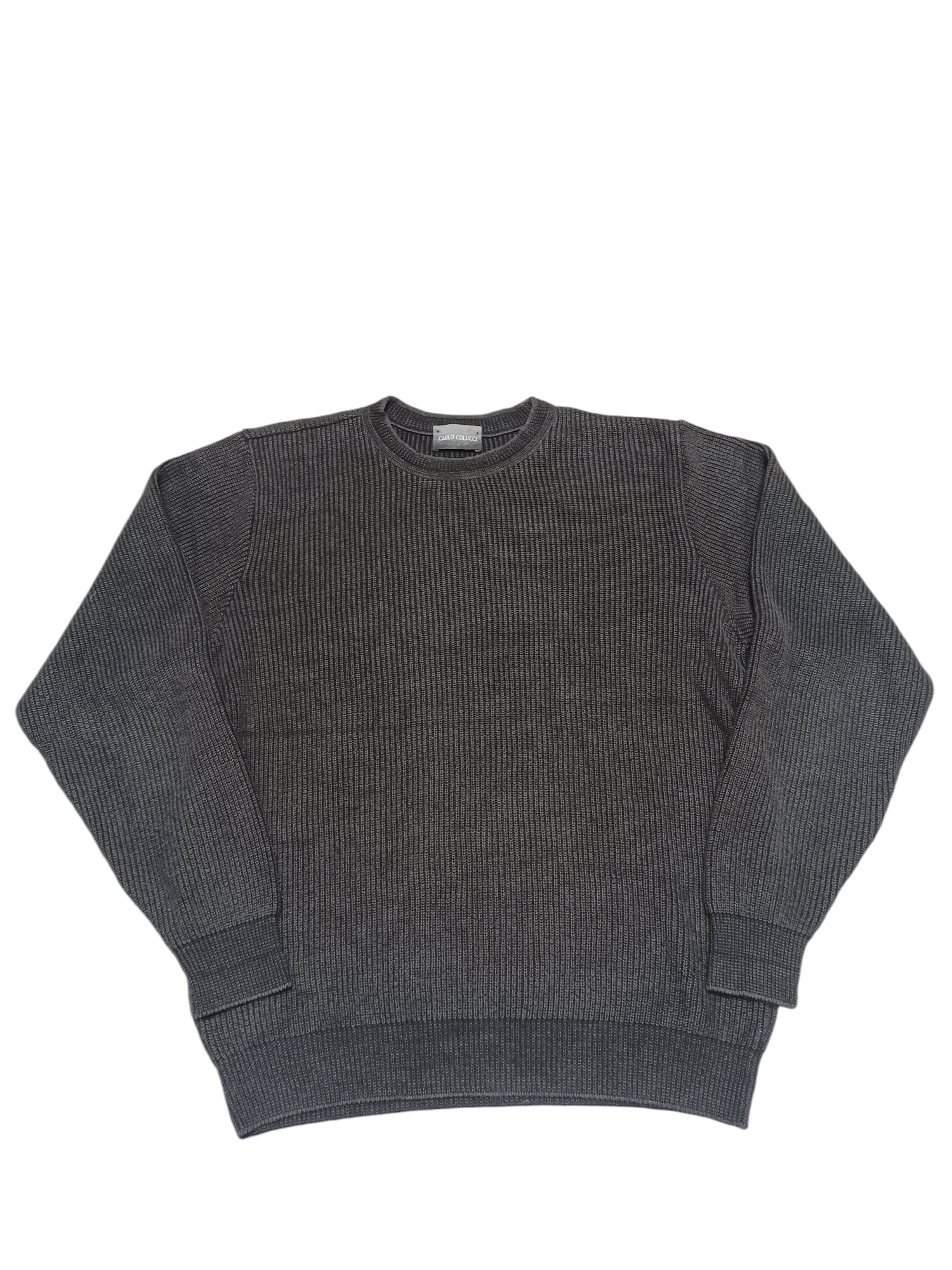 Carlo Colucci CARLO COLUCCI WOOL KNIT ITALIAN DESIGNER AVANT GARDE SWEATER Size US L / EU 52-54 / 3 - 1 Thumbnail
