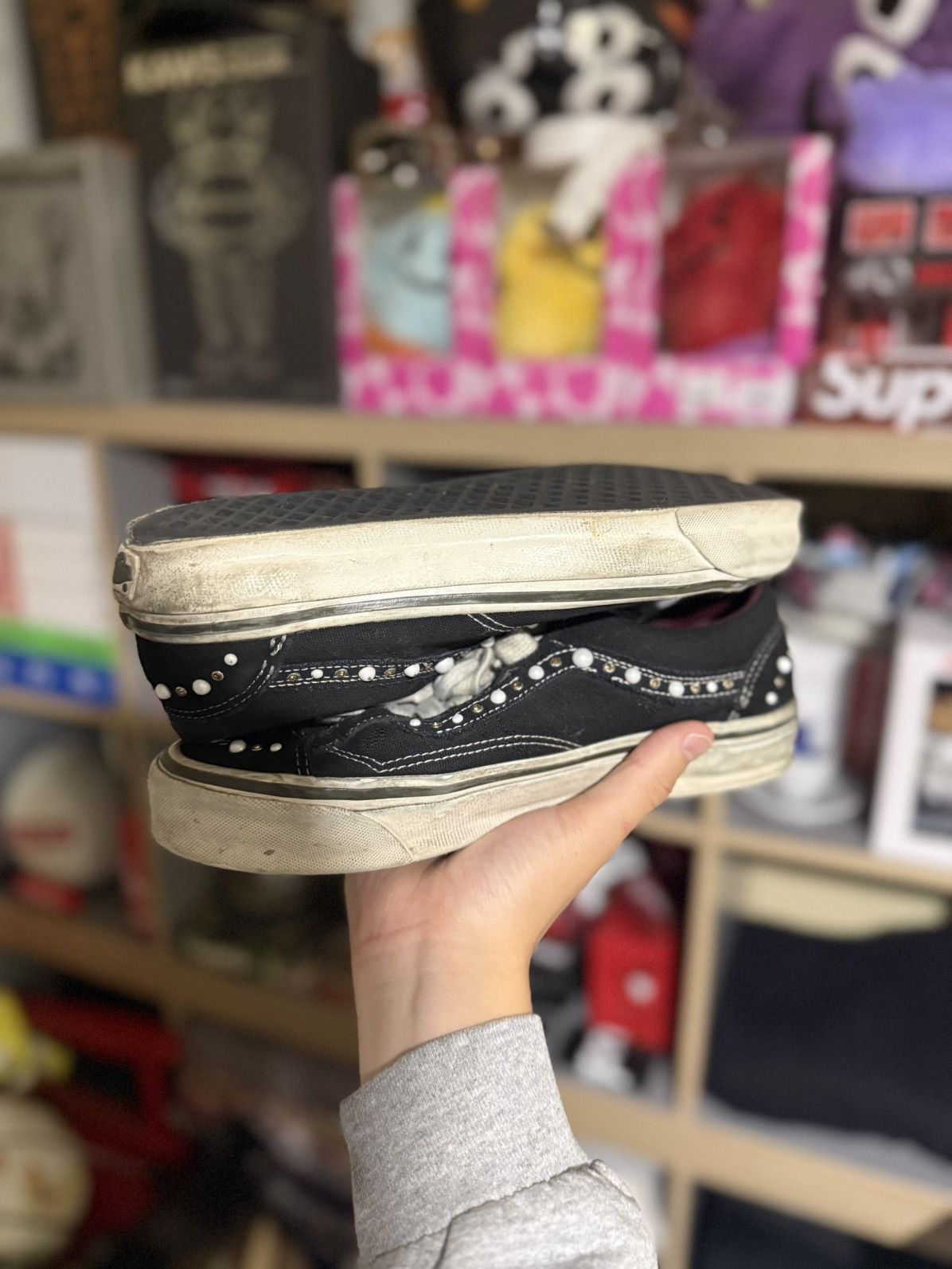 Vans Vans OTW Old Skool 36 Pearlized Black Sneaker Size US 7.5 / EU 40-41 - 4 Thumbnail