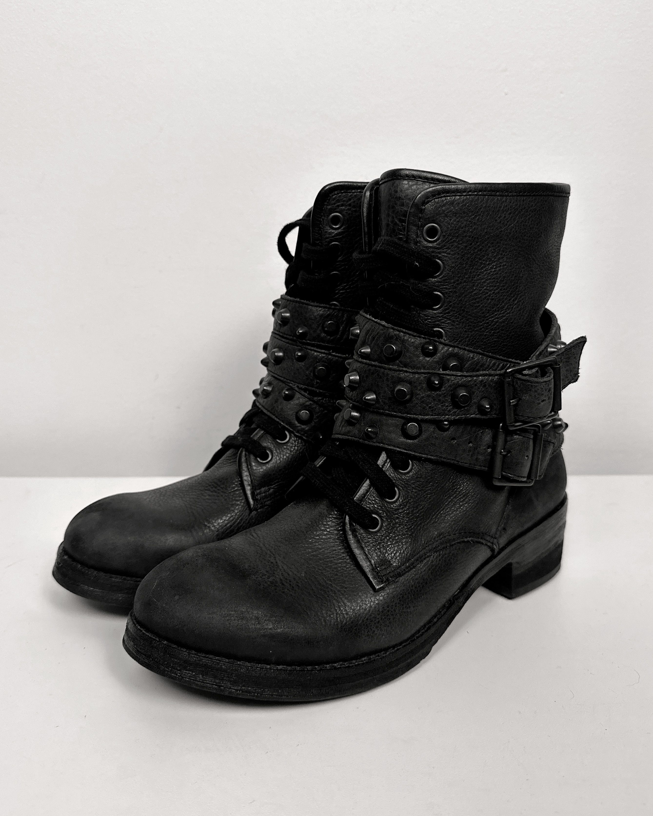 ASH Ash Studded Belts Boots Size US 5.5 / EU 38 - 6 Thumbnail